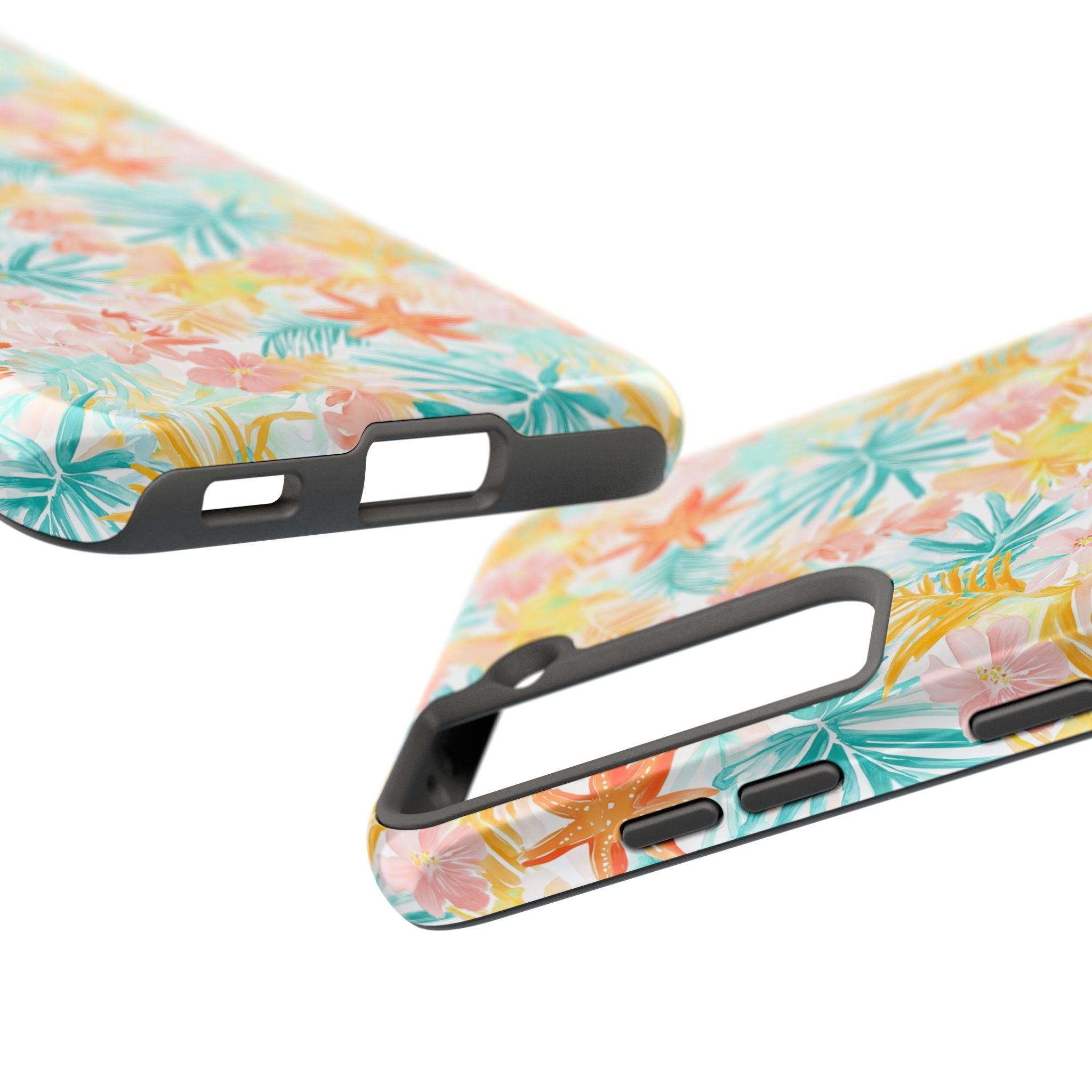 Tropical Starfish - Floral Phone Case - Summer Vibe, Durable Protection, Gift for Beach Lovers, Tropical Decor, Eco-Friendly Design
