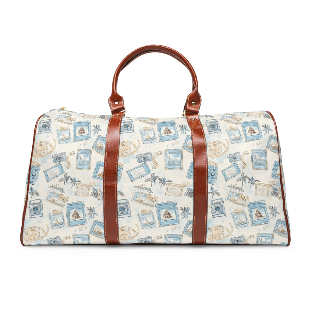 Vintage Vacay- Waterproof Travel Bag for Adventurers, Weekend Getaways, Beach Days, Vacation Ready, Waterproof Luggage, Travel Essentials, Stylish [...]