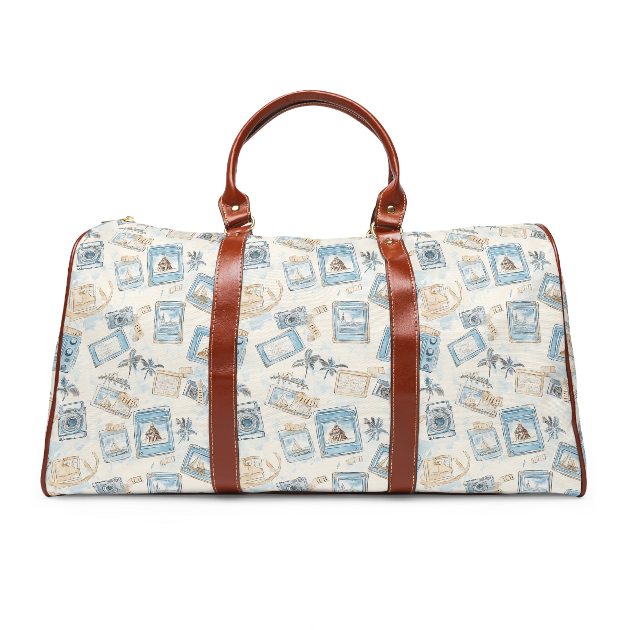 Vintage Vacay- Waterproof Travel Bag for Adventurers, Weekend Getaways, Beach Days, Vacation Ready, Waterproof Luggage, Travel Essentials, Stylish [...]