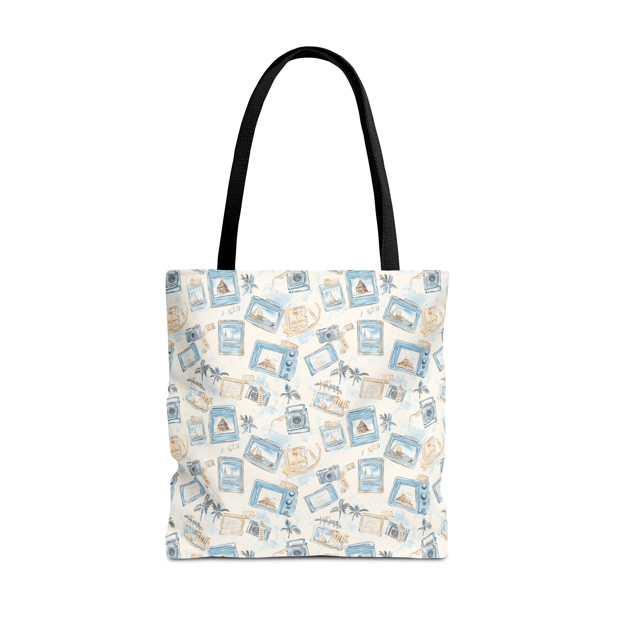 Vintage Vacay- Beach Vibes Tote Bag, Ocean Tote, Summer Accessories, Vacation Ready Bag, Coastal Shopping Bag, Gift for Travelers