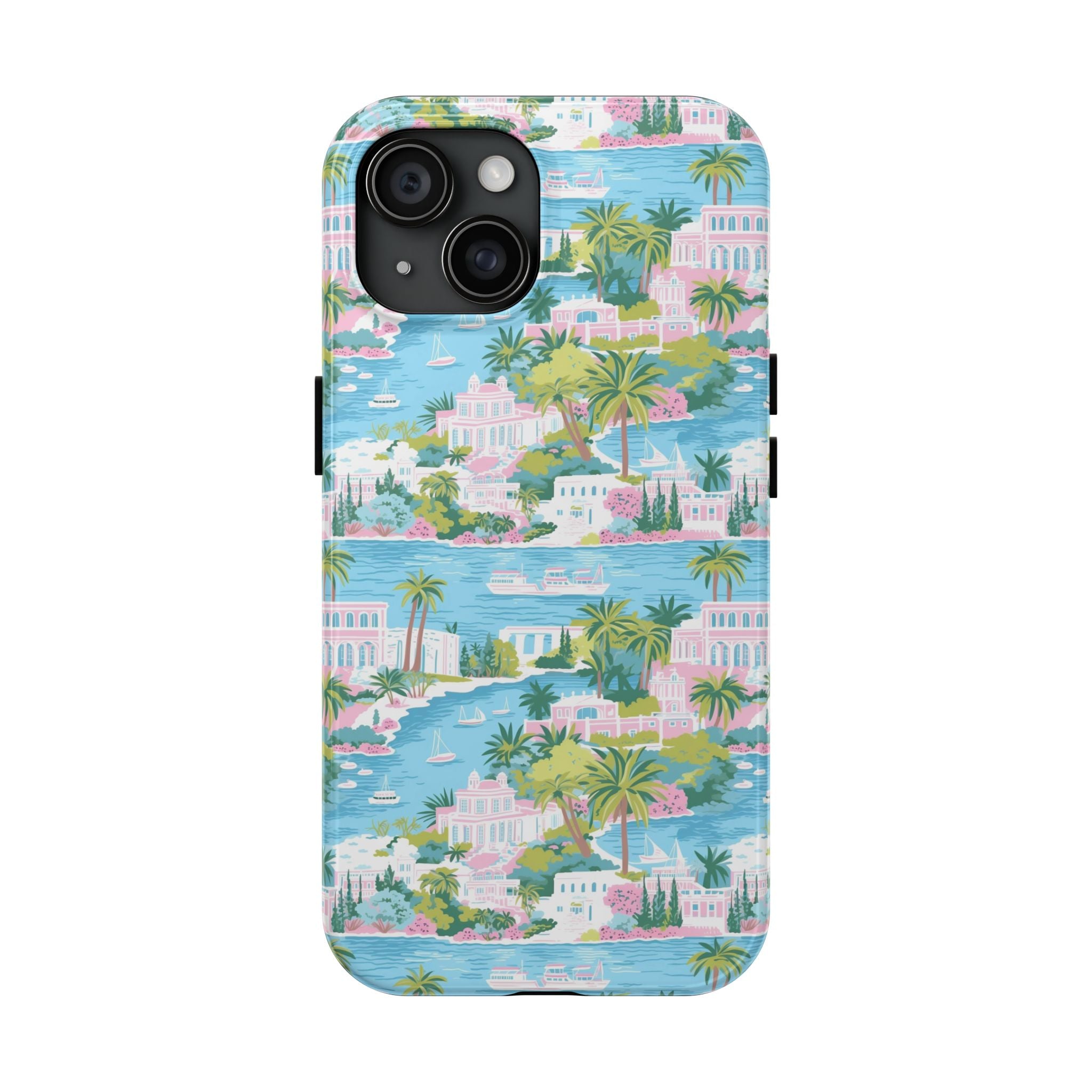 Greek Island - Tropical Phone Cases - Durable Phone Covers, Summer Vibes, Beach-Themed Accessories, Perfect Gift for Travelers