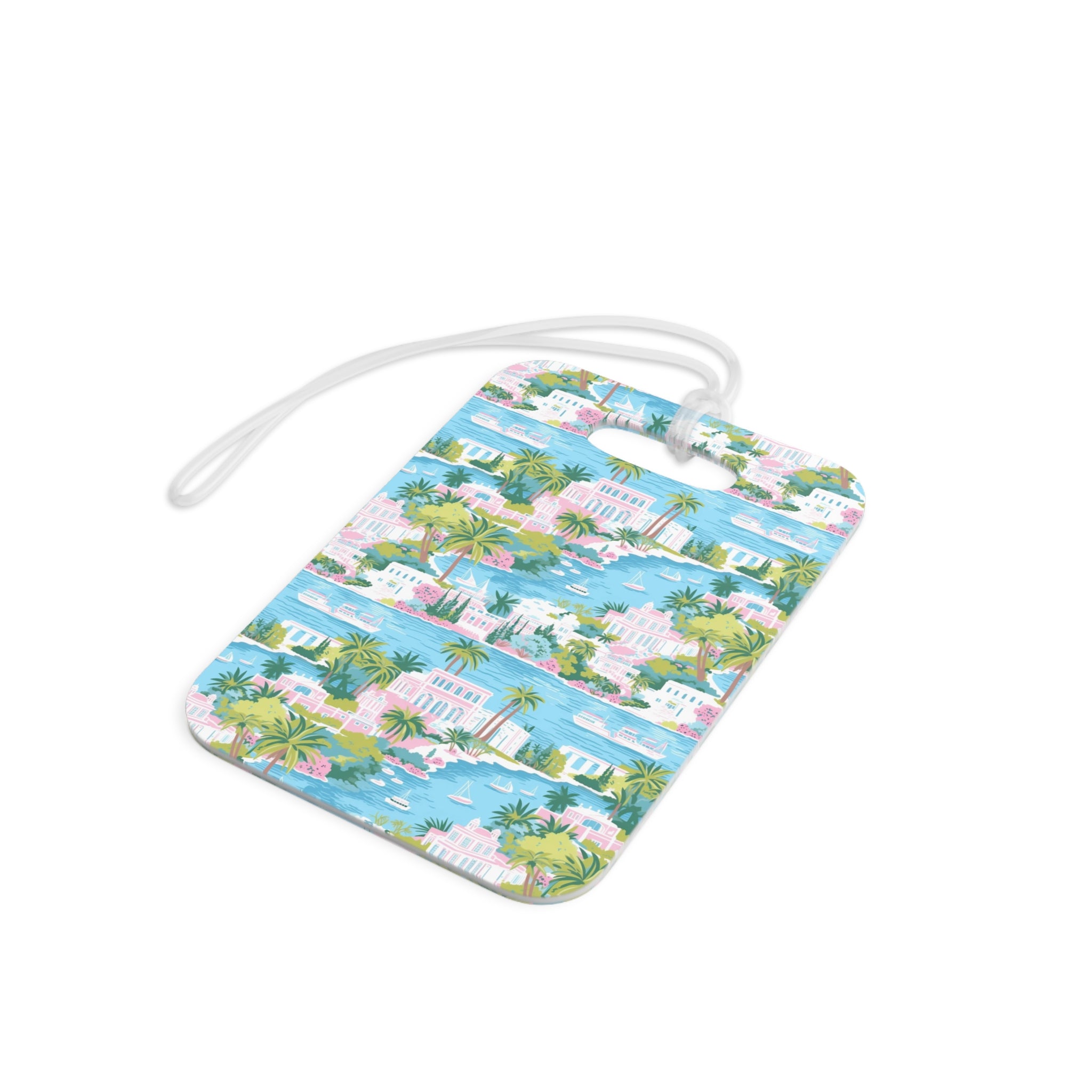 Greek Island Luggage Tag, Travel Accessories, Luggage, Vacation must have, Beach Vacation Supplies