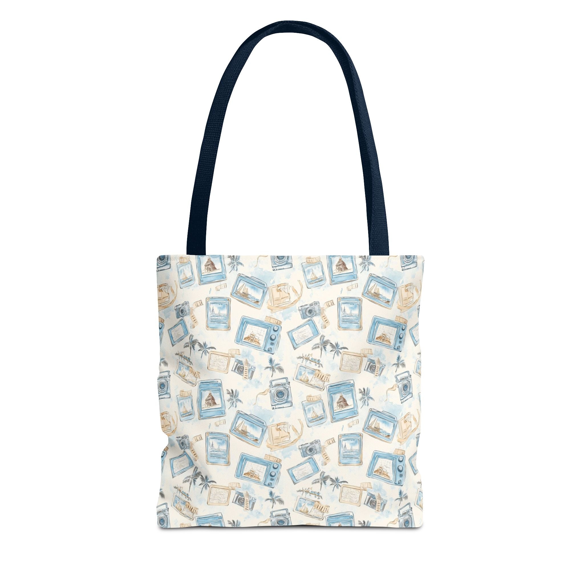 Vintage Vacay- Beach Vibes Tote Bag, Ocean Tote, Summer Accessories, Vacation Ready Bag, Coastal Shopping Bag, Gift for Travelers