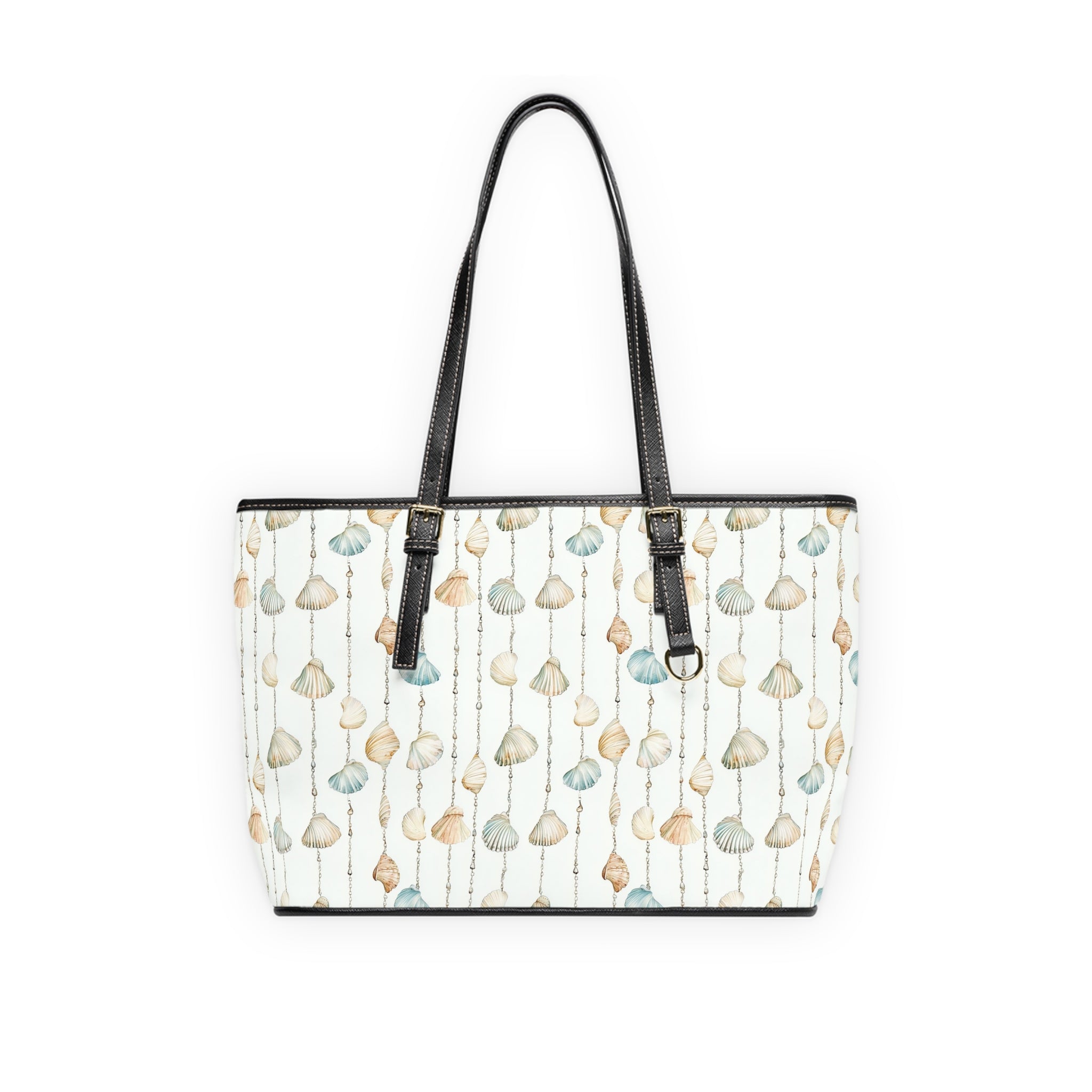 Seashell Lover - PU Leather Shoulder Bag, Stylish Handbag for Everyday Use, Fashion Tote for Women, Perfect Gift for Her, Trendy Accessory