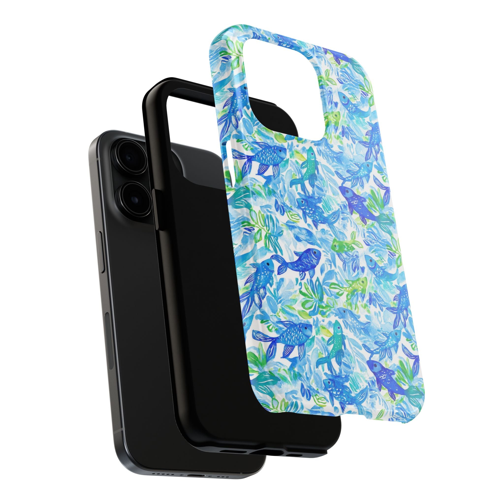 Vibrant Fish- Stylish Tough Phone Cases, Ocean-Inspired Protection, Gift for Nature Lovers, Durable Phone Cover, Summer Vibes Essential