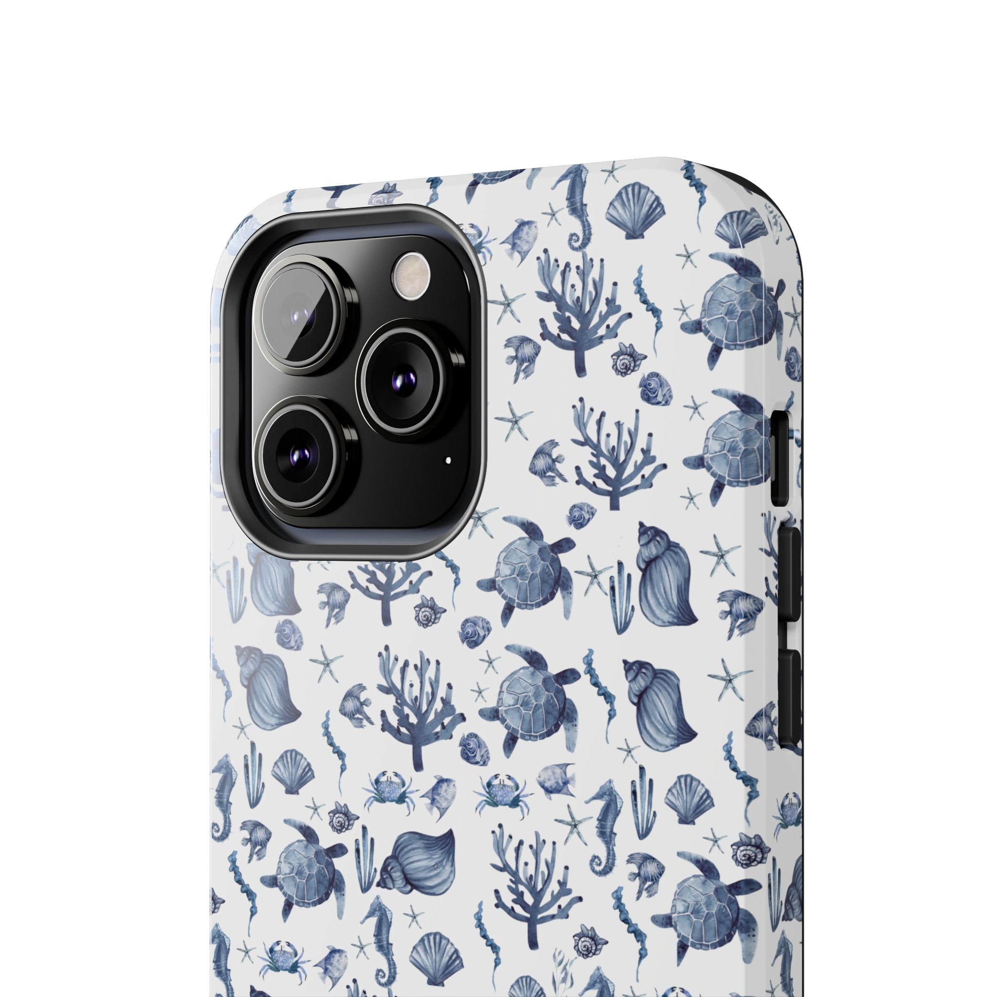 Deep Blue Sea - Ocean-Inspired Tough Phone Cases, Coastal Decor, Beach Lover's Accessory, Ideal Gift, Marine Life Design, Durable Protection
