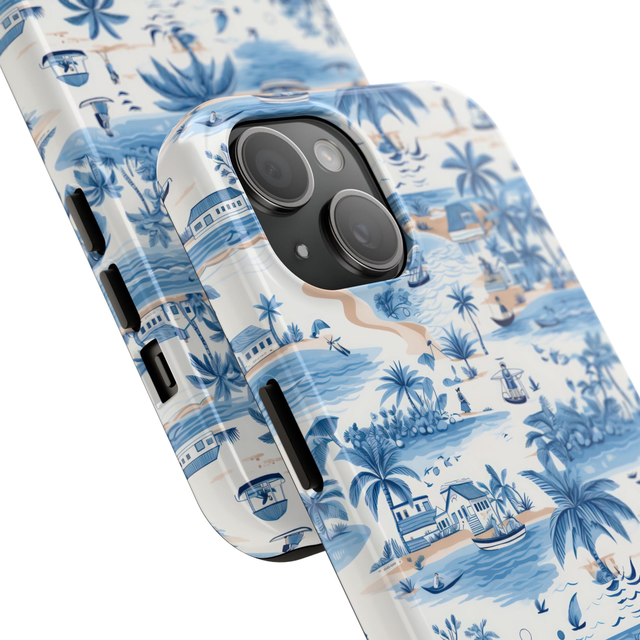 Tropical Blue- Paradise Phone Case - Durable Phone Cover for Beach Lovers, Summer Vibes, Vacation Ready, Gift for Him or Her, Unique Phone [...]