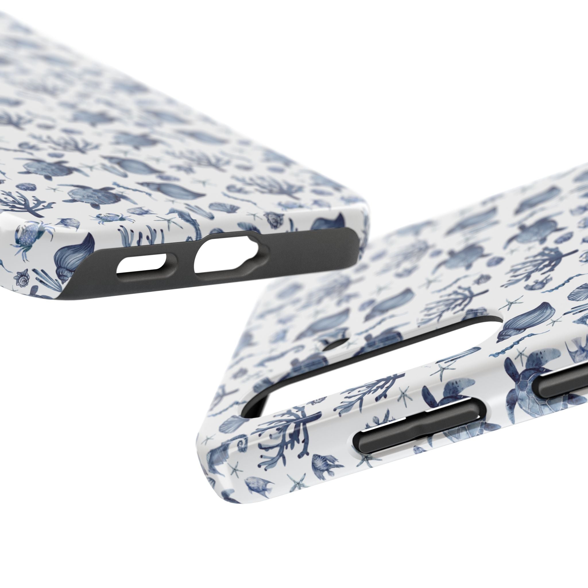Deep Blue Sea - Ocean-Inspired Tough Phone Cases, Coastal Decor, Beach Lover's Accessory, Ideal Gift, Marine Life Design, Durable Protection