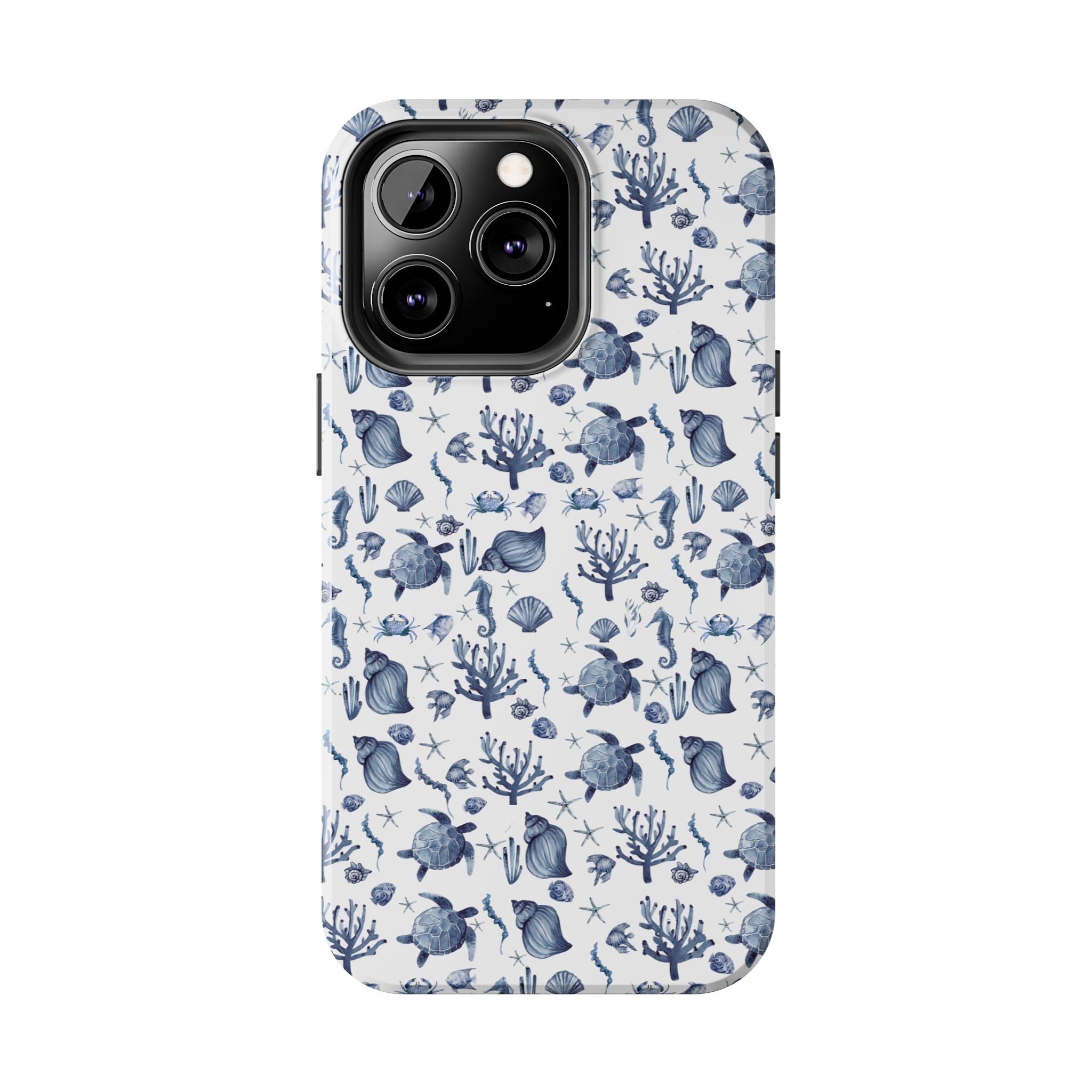 Deep Blue Sea - Ocean-Inspired Tough Phone Cases, Coastal Decor, Beach Lover's Accessory, Ideal Gift, Marine Life Design, Durable Protection
