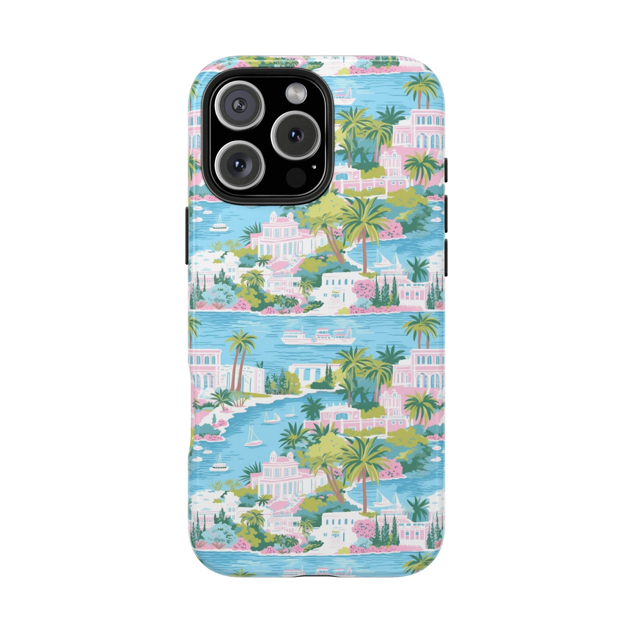 Greek Island - Tropical Phone Cases - Durable Phone Covers, Summer Vibes, Beach-Themed Accessories, Perfect Gift for Travelers