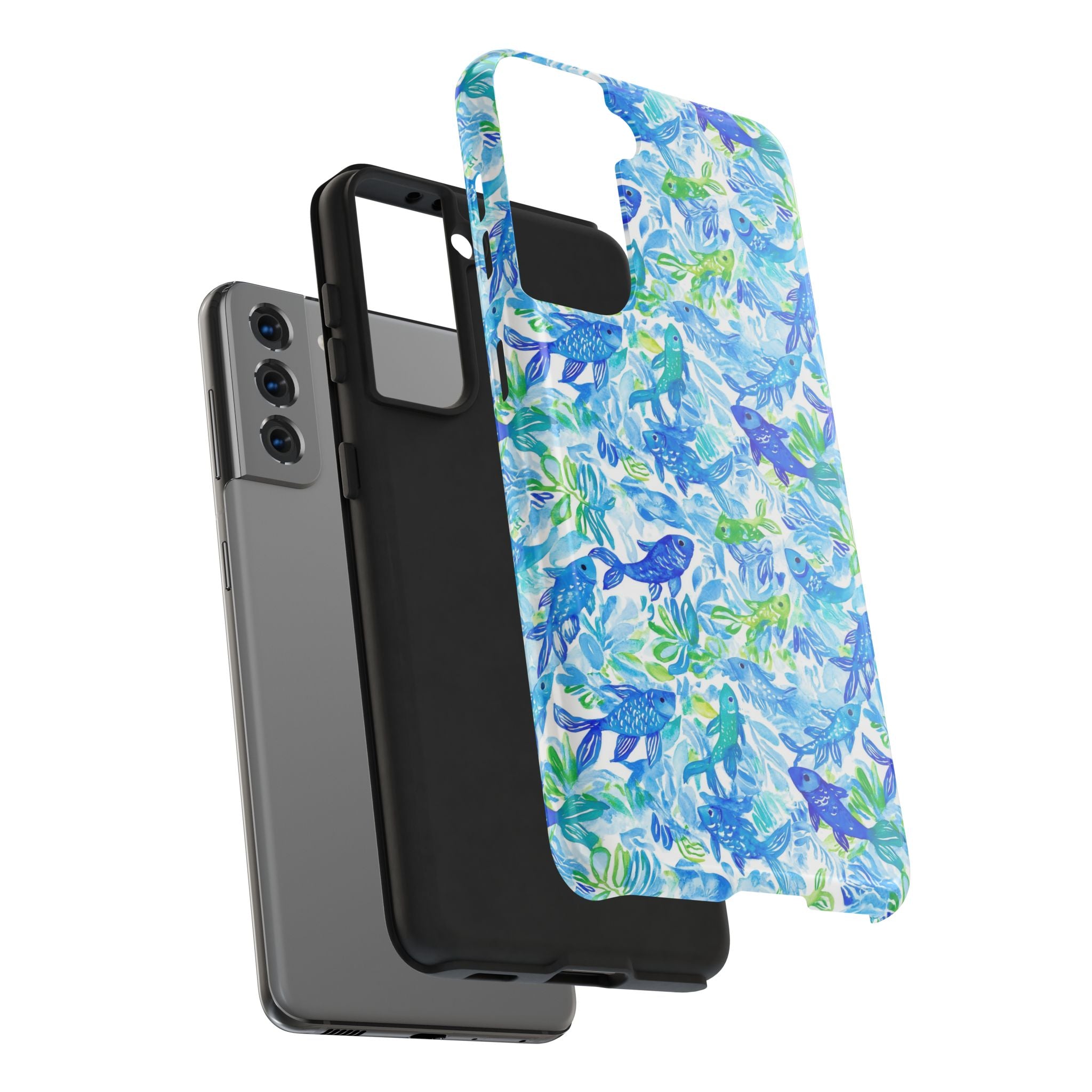 Vibrant Fish- Stylish Tough Phone Cases, Ocean-Inspired Protection, Gift for Nature Lovers, Durable Phone Cover, Summer Vibes Essential