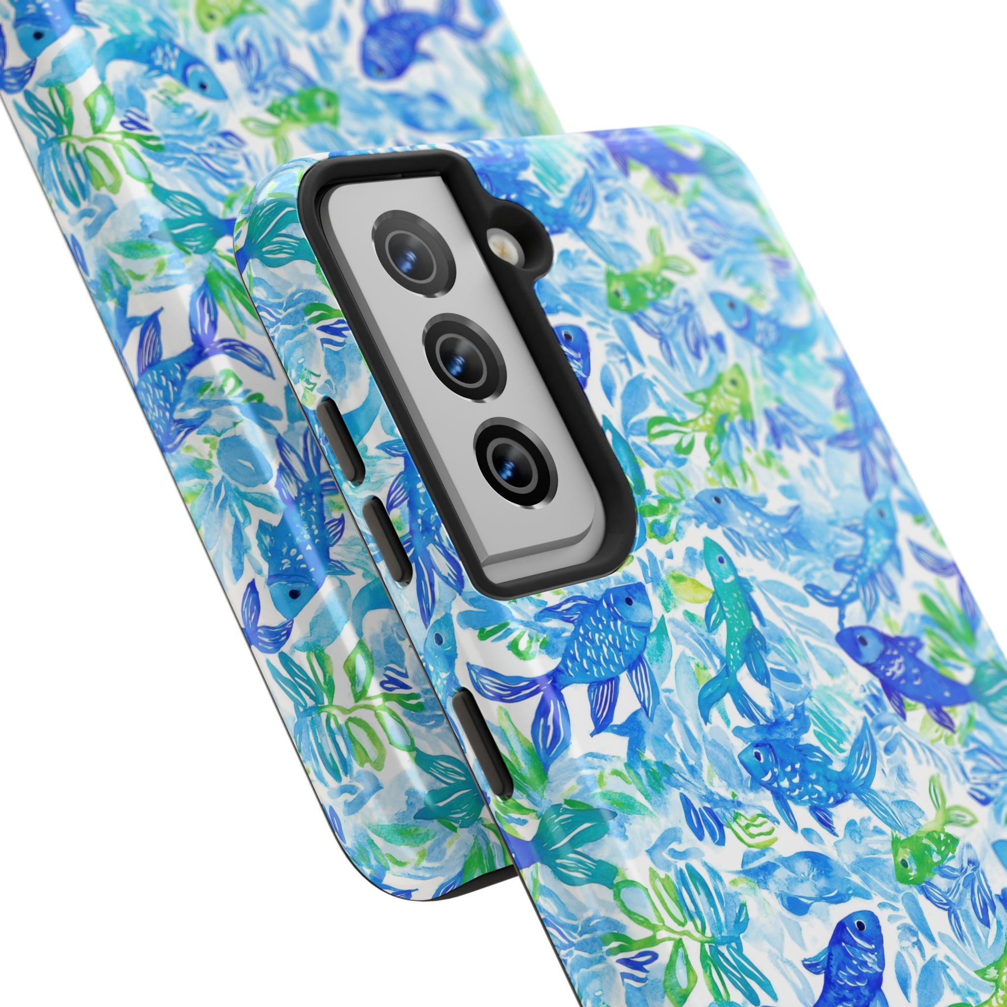 Vibrant Fish- Stylish Tough Phone Cases, Ocean-Inspired Protection, Gift for Nature Lovers, Durable Phone Cover, Summer Vibes Essential