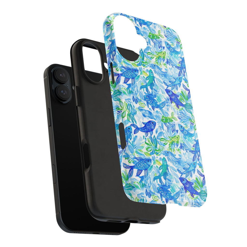 Vibrant Fish- Stylish Tough Phone Cases, Ocean-Inspired Protection, Gift for Nature Lovers, Durable Phone Cover, Summer Vibes Essential