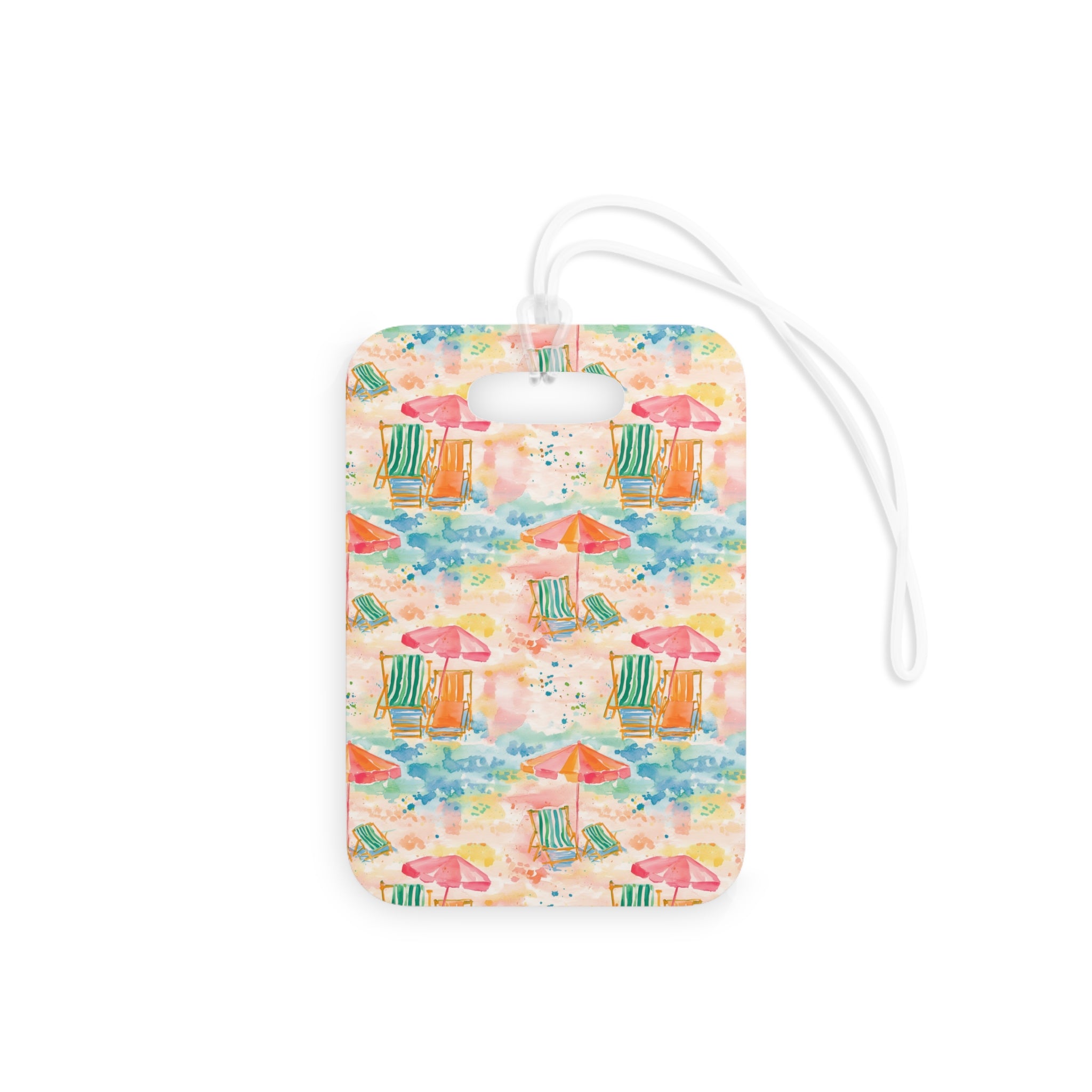 Beach Vibes Luggage Tag, Travel Accessories, Luggage, Vacation must have, Beach Vacation Supplies