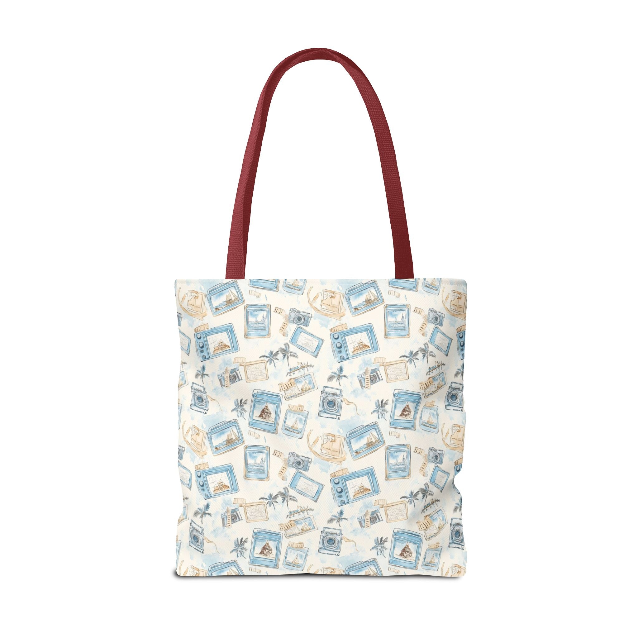 Vintage Vacay- Beach Vibes Tote Bag, Ocean Tote, Summer Accessories, Vacation Ready Bag, Coastal Shopping Bag, Gift for Travelers