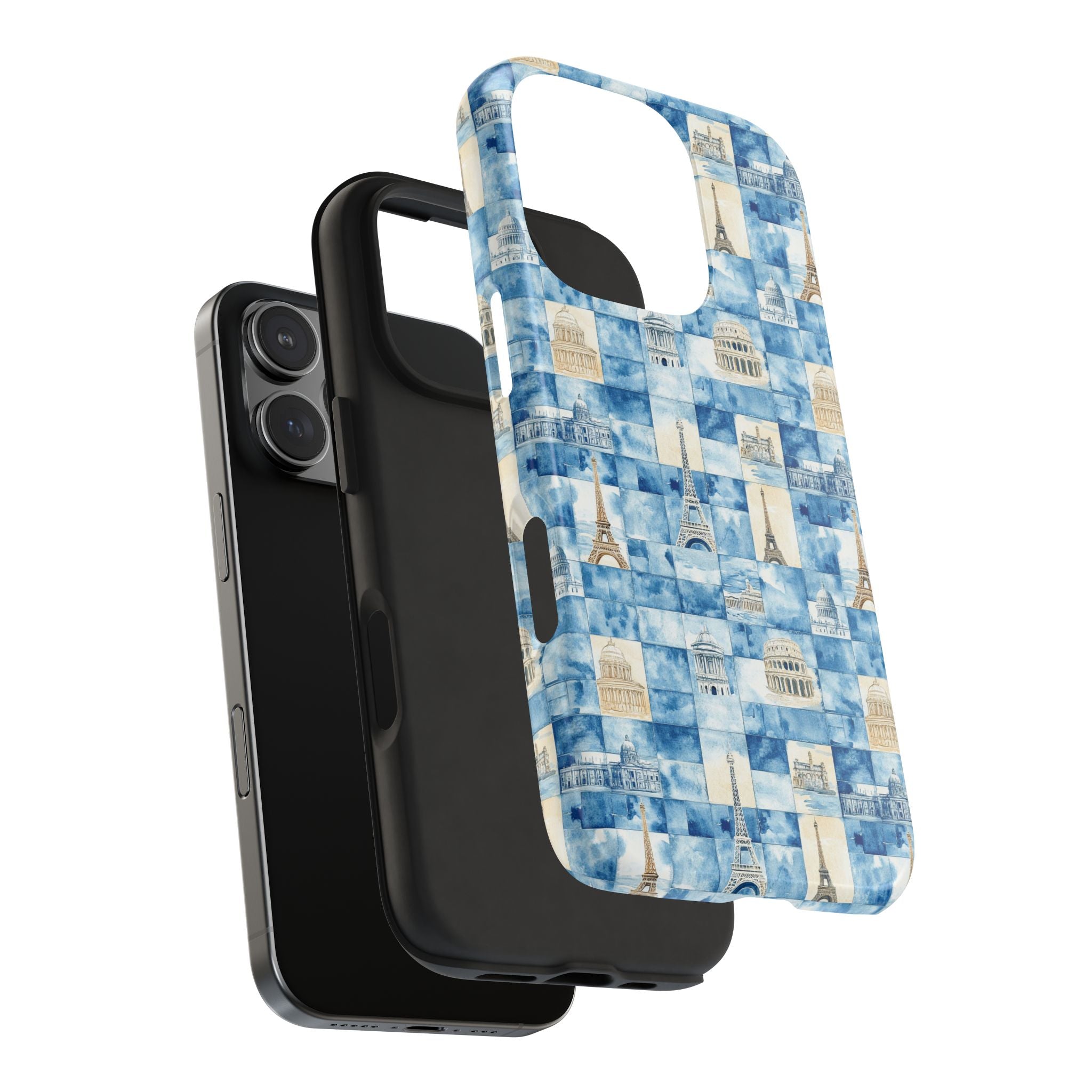 Europe- Travel-Inspired Tough Phone Case | Paris, Architecture Design, Durable Phone Cover, Gift for Travelers, Unique Cell Phone Accessory