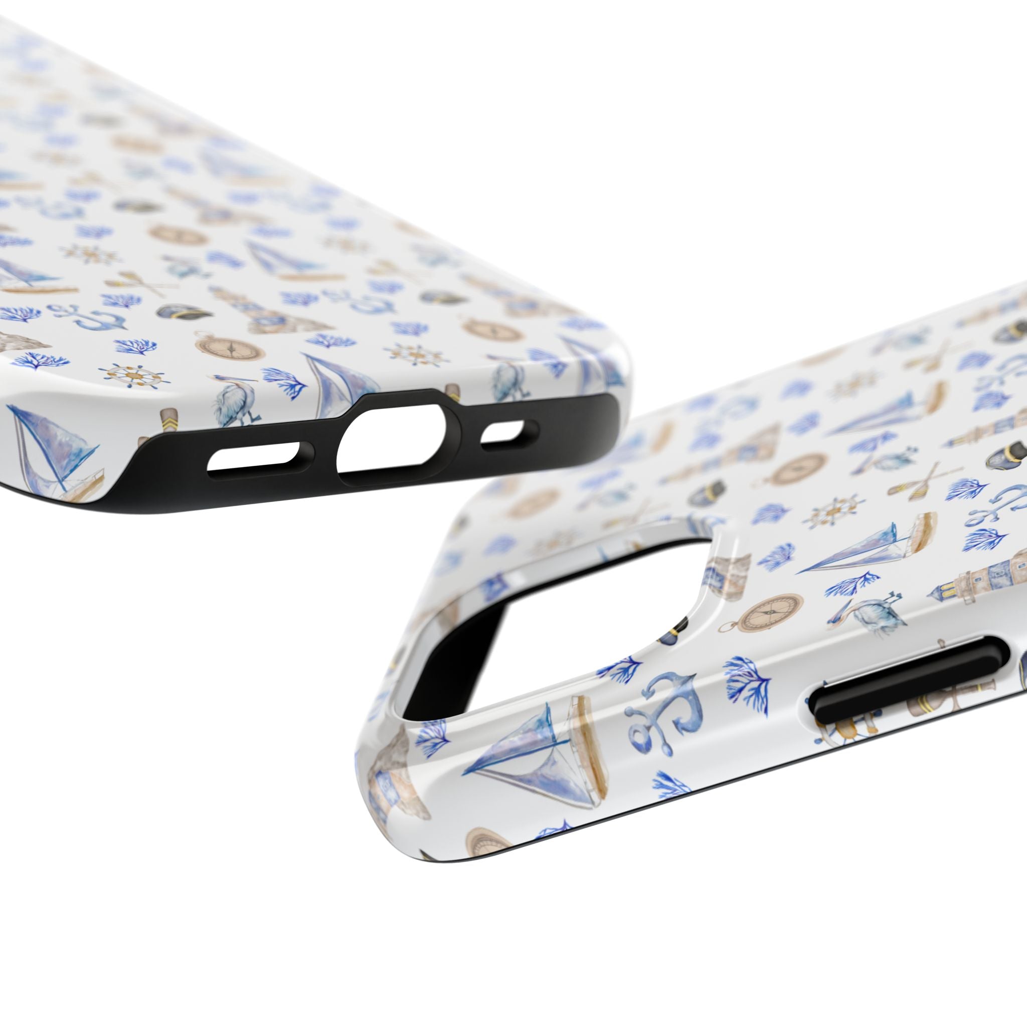 Sail Away- Nautical Phone Case - Tough Sea Adventure Phone Cover, Gifts for Beach Lovers, Summer Decor, Ocean-Inspired Protection