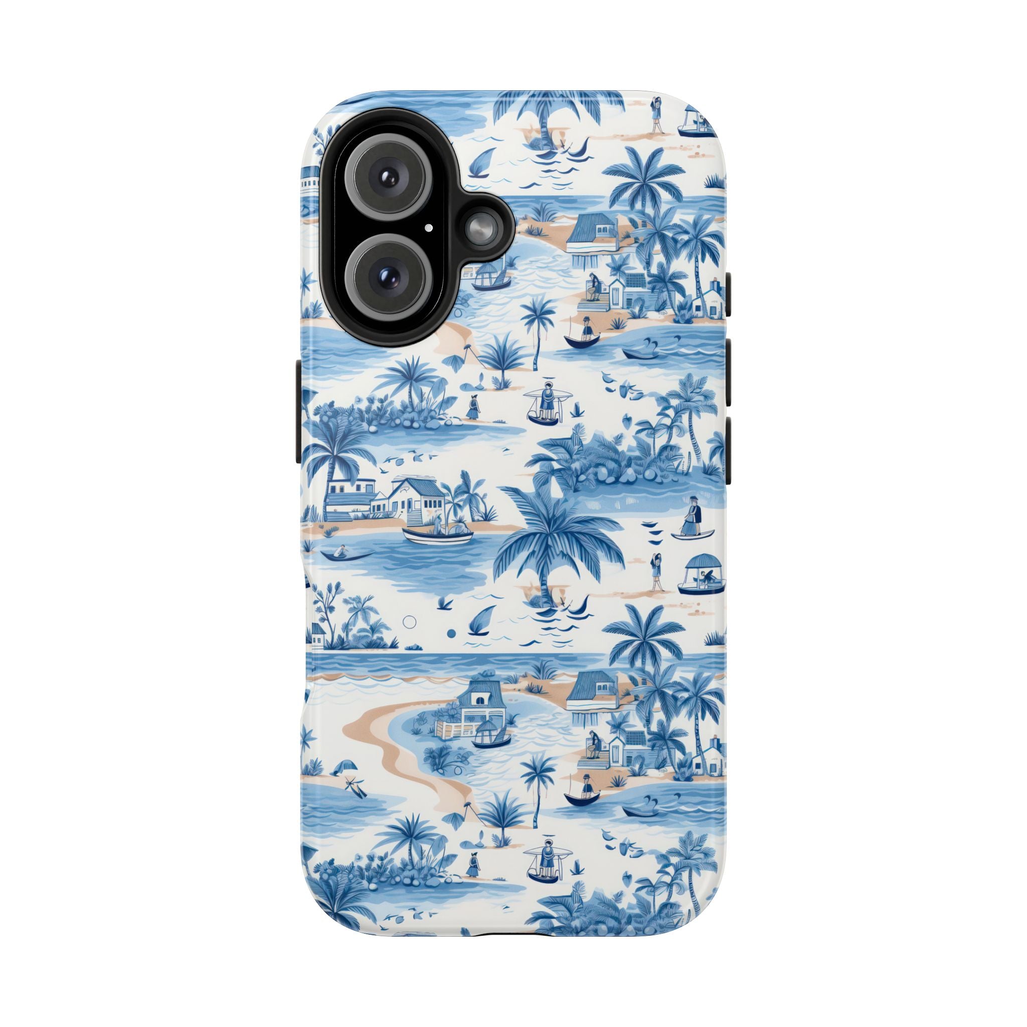 Tropical Blue- Paradise Phone Case - Durable Phone Cover for Beach Lovers, Summer Vibes, Vacation Ready, Gift for Him or Her, Unique Phone [...]