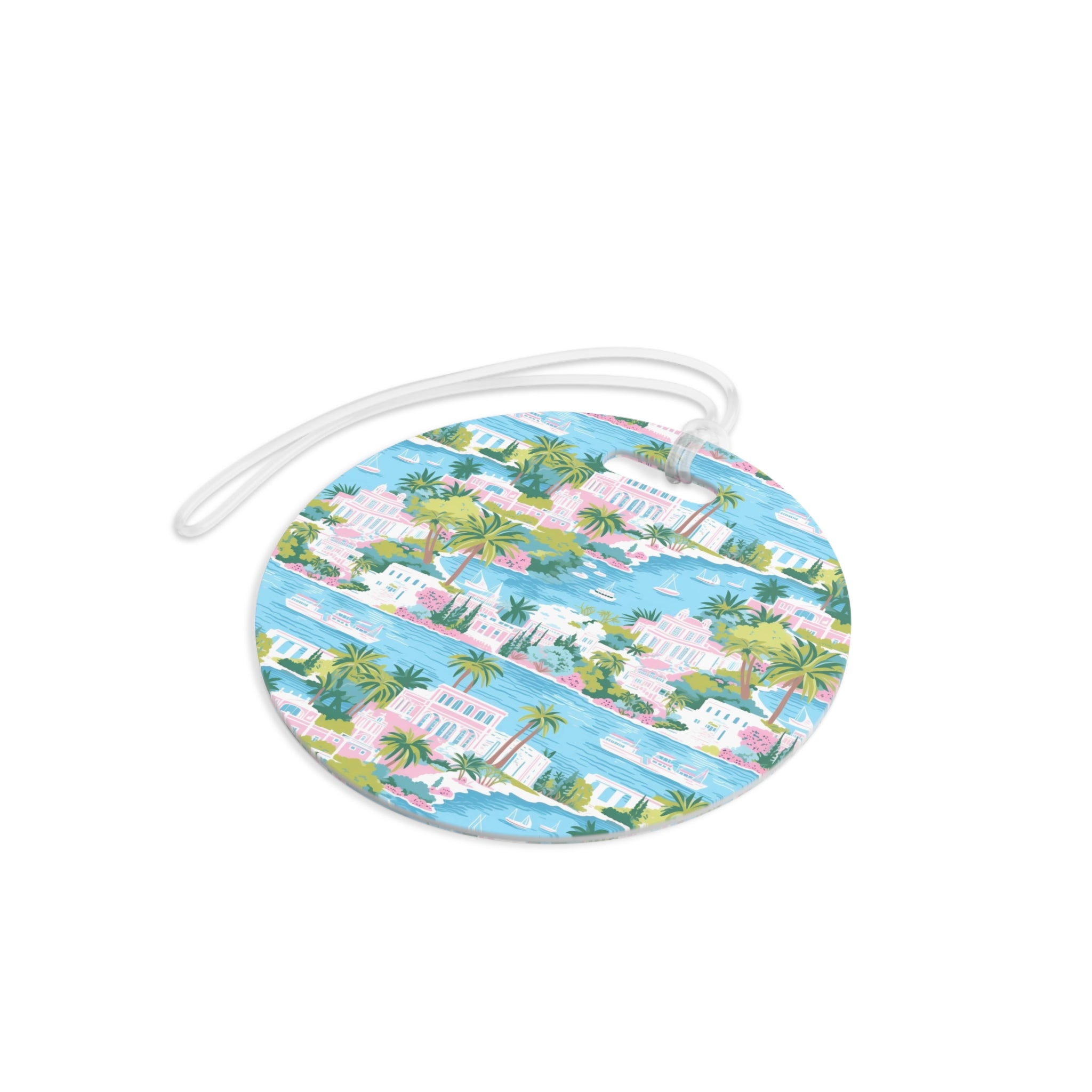 Greek Island Luggage Tag, Travel Accessories, Luggage, Vacation must have, Beach Vacation Supplies