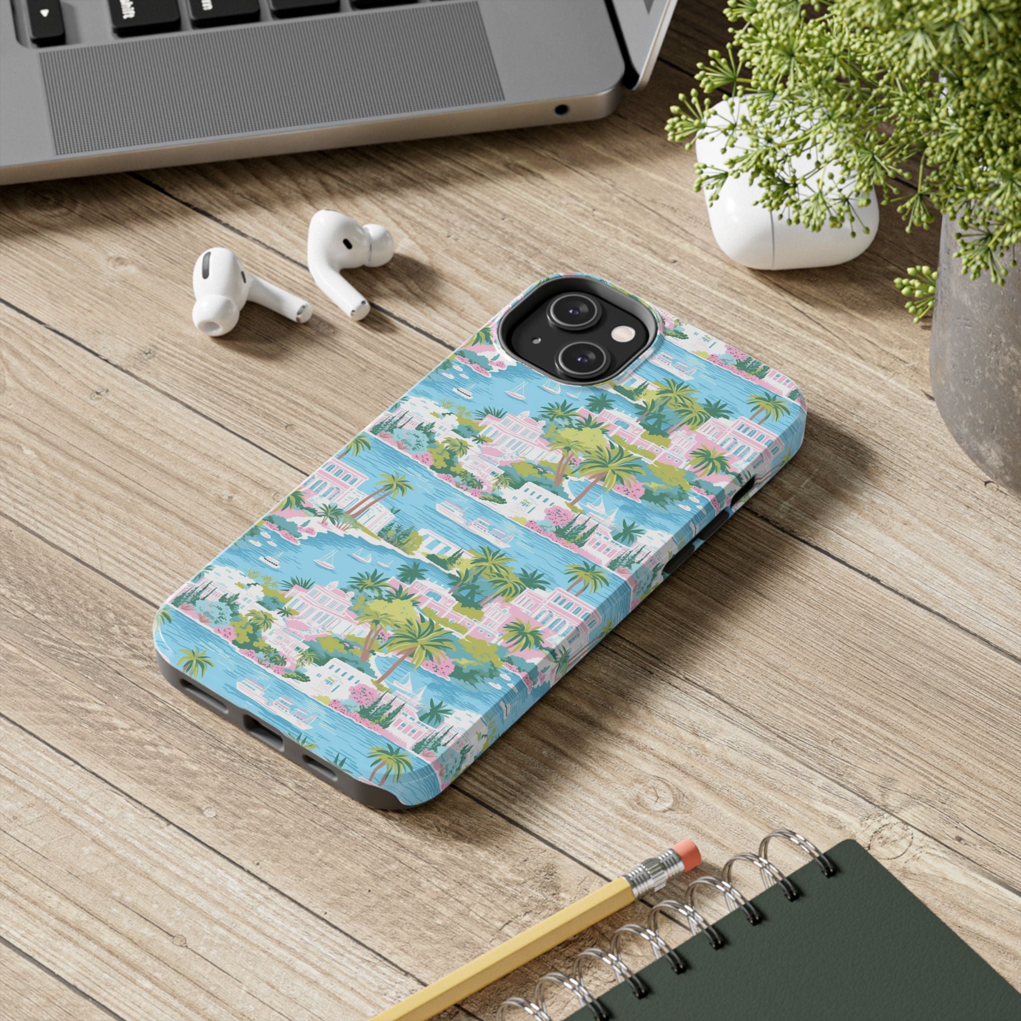 Greek Island - Tropical Phone Cases - Durable Phone Covers, Summer Vibes, Beach-Themed Accessories, Perfect Gift for Travelers