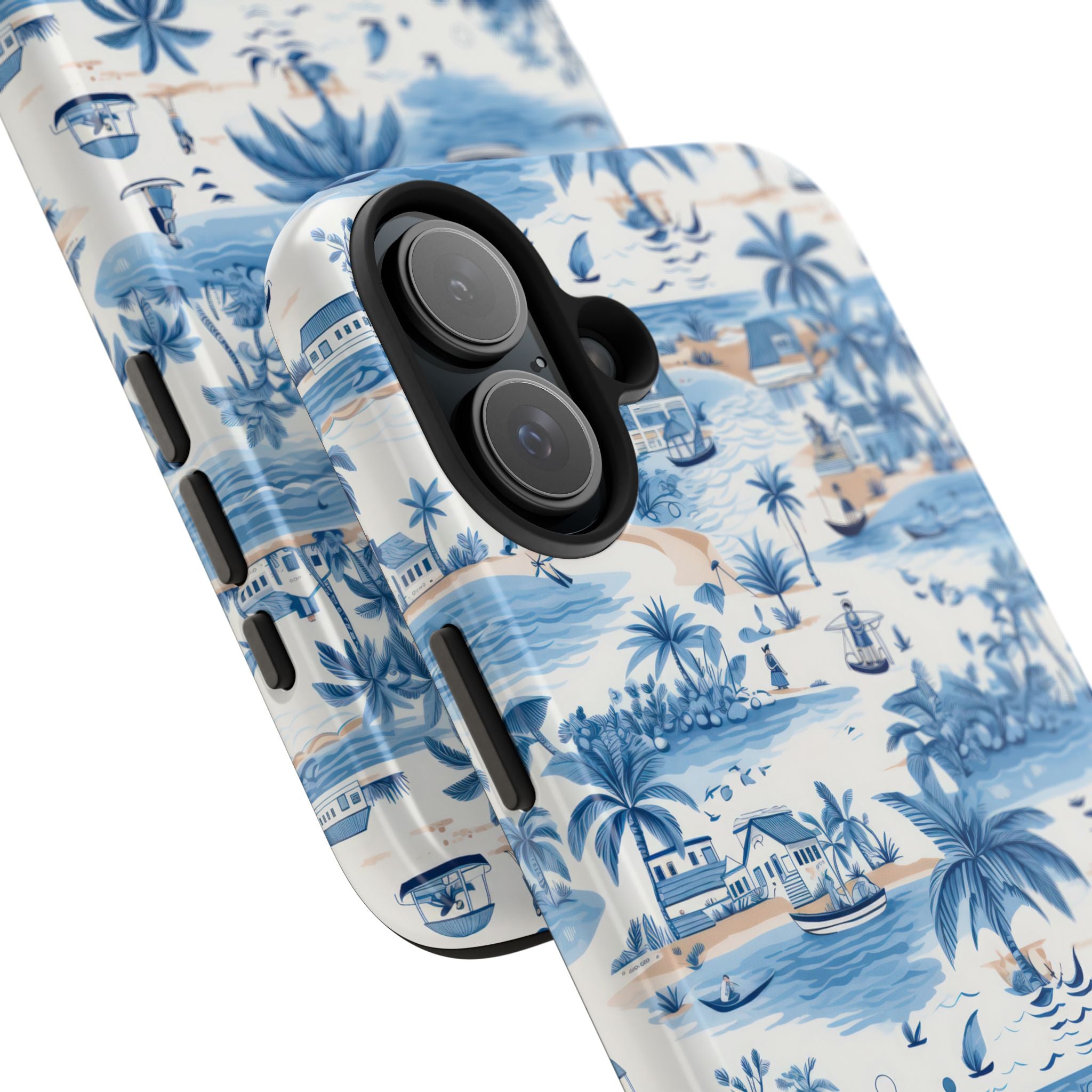 Tropical Blue- Paradise Phone Case - Durable Phone Cover for Beach Lovers, Summer Vibes, Vacation Ready, Gift for Him or Her, Unique Phone [...]