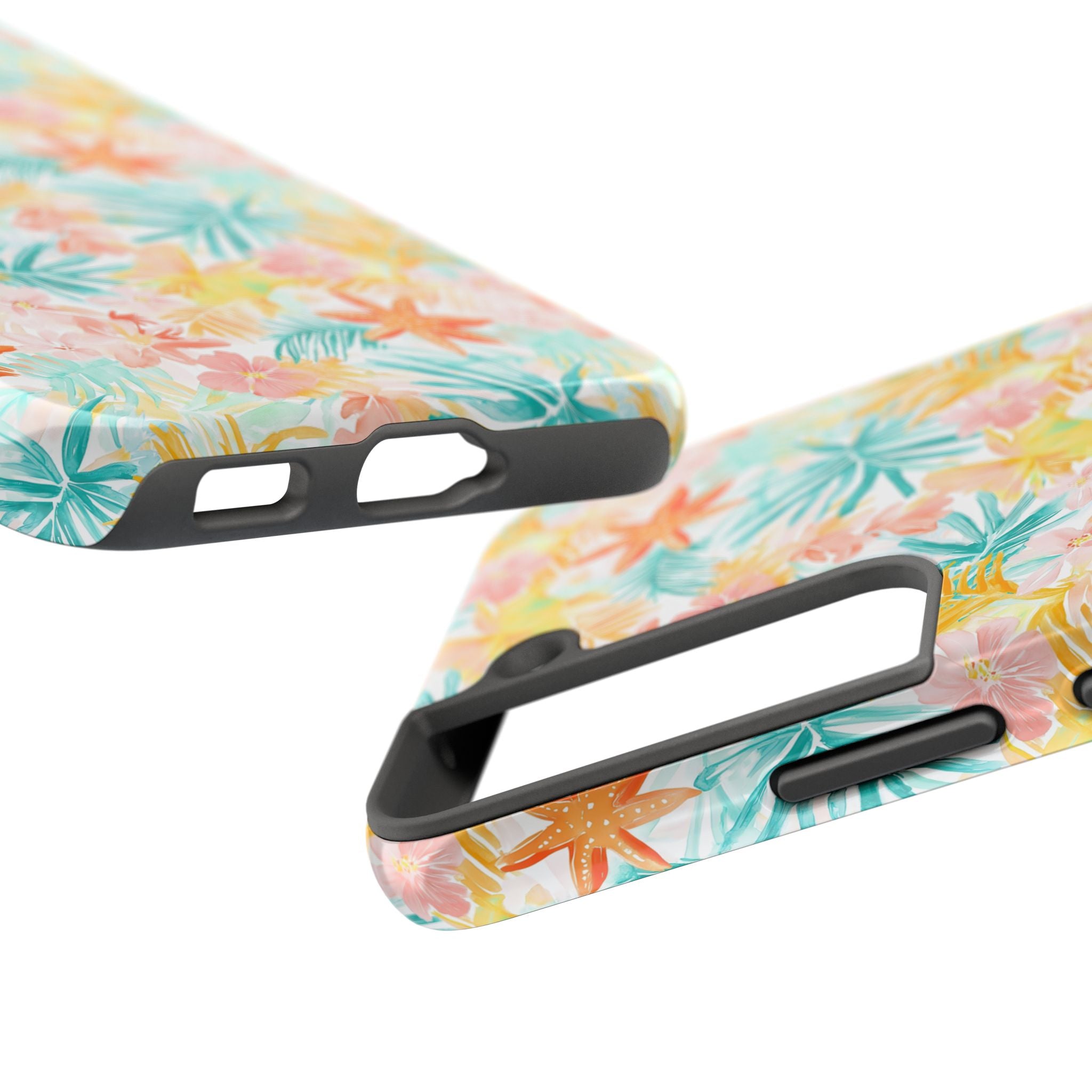 Tropical Starfish - Floral Phone Case - Summer Vibe, Durable Protection, Gift for Beach Lovers, Tropical Decor, Eco-Friendly Design