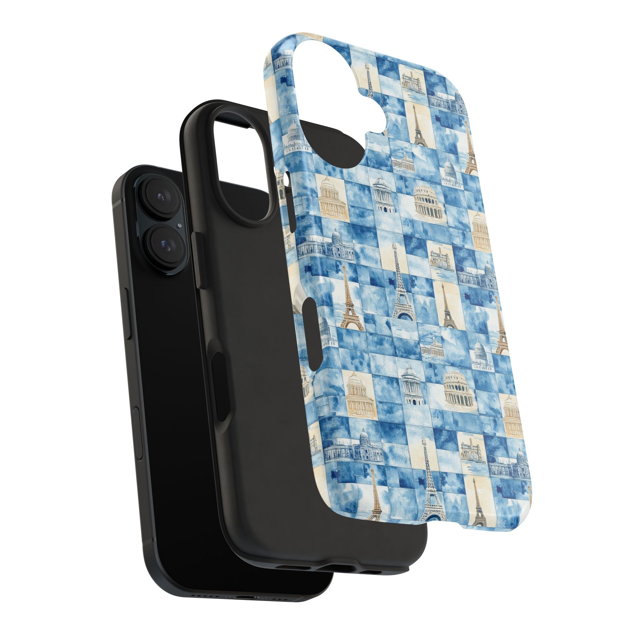 Europe- Travel-Inspired Tough Phone Case | Paris, Architecture Design, Durable Phone Cover, Gift for Travelers, Unique Cell Phone Accessory