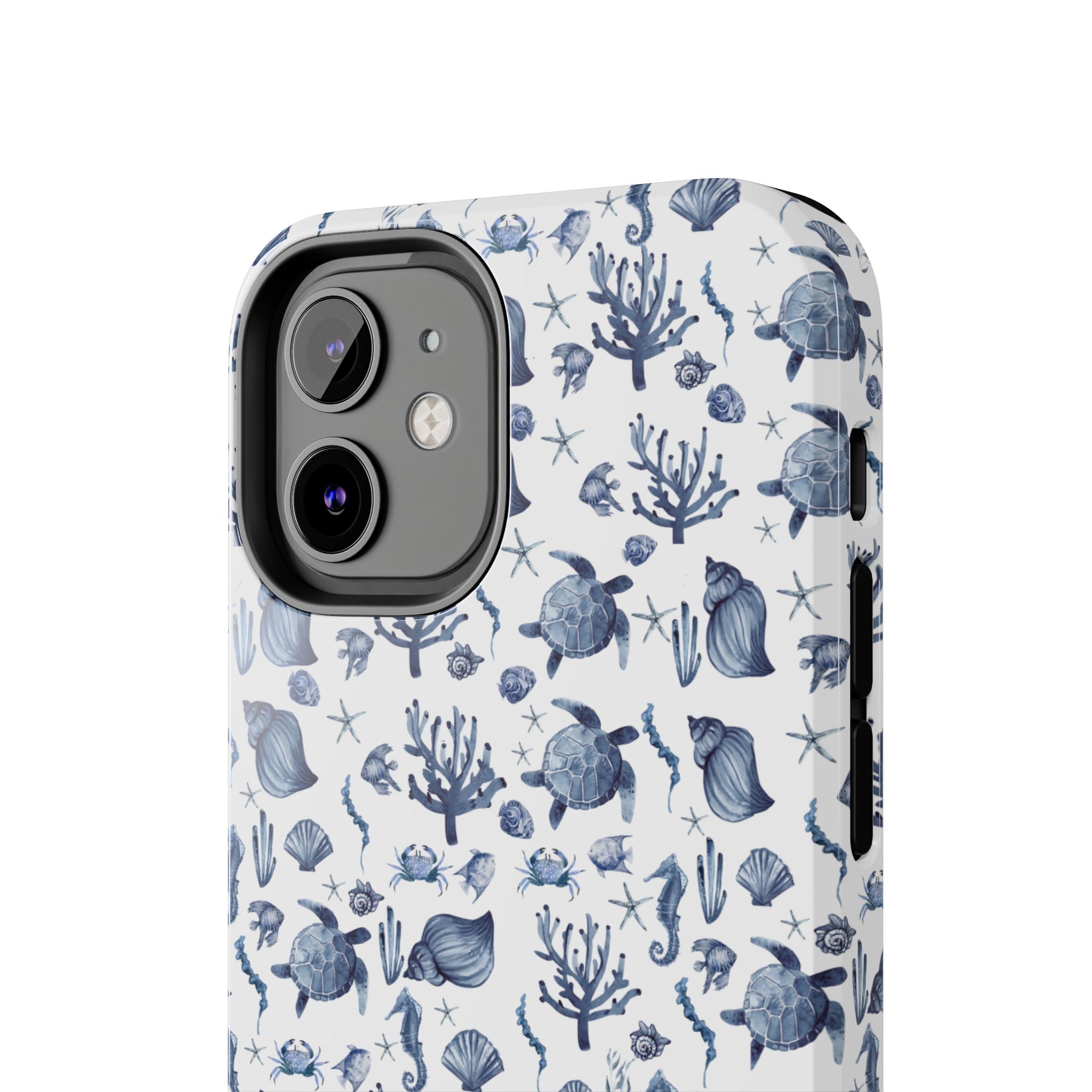 Deep Blue Sea - Ocean-Inspired Tough Phone Cases, Coastal Decor, Beach Lover's Accessory, Ideal Gift, Marine Life Design, Durable Protection