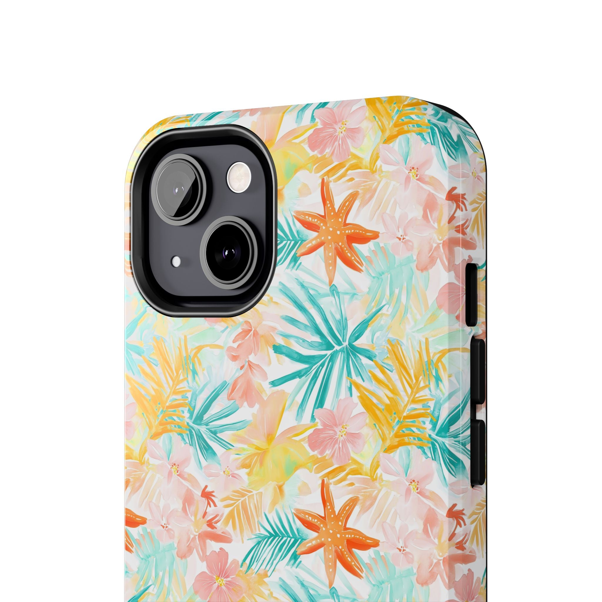 Tropical Starfish - Floral Phone Case - Summer Vibe, Durable Protection, Gift for Beach Lovers, Tropical Decor, Eco-Friendly Design