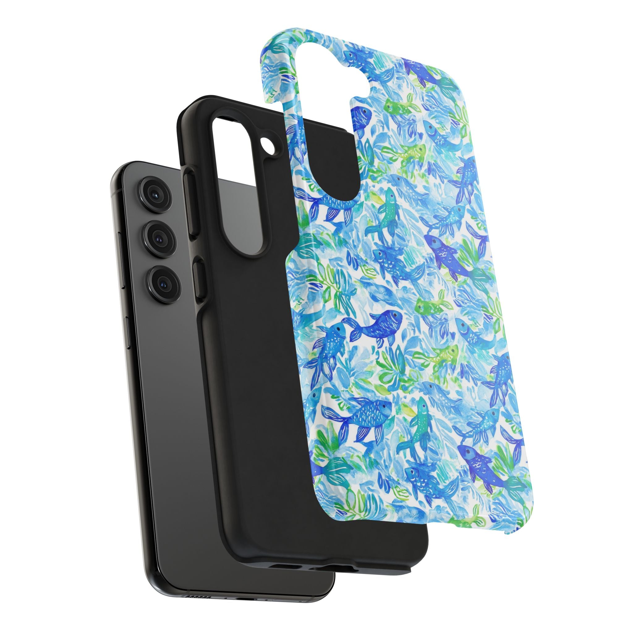 Vibrant Fish- Stylish Tough Phone Cases, Ocean-Inspired Protection, Gift for Nature Lovers, Durable Phone Cover, Summer Vibes Essential