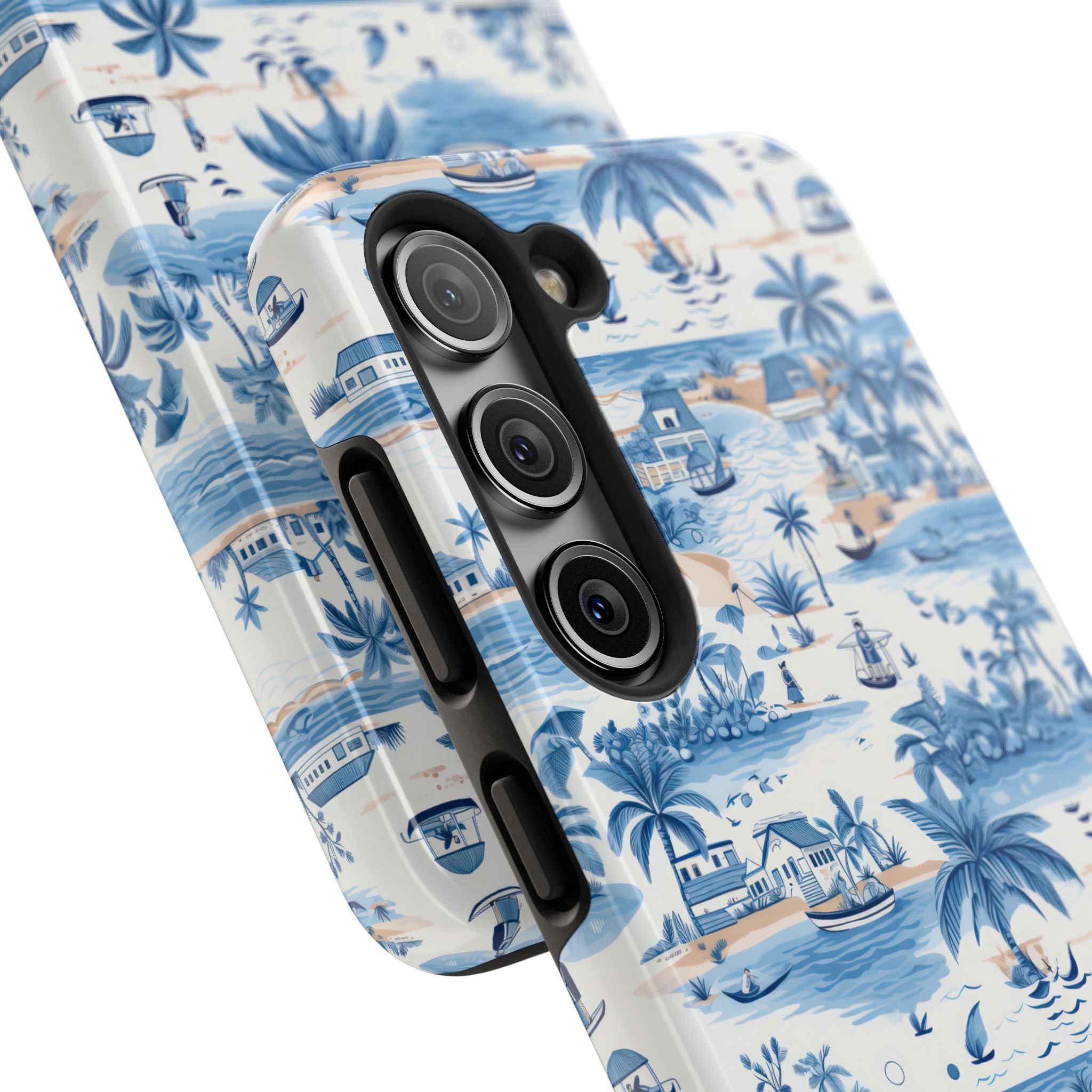 Tropical Blue- Paradise Phone Case - Durable Phone Cover for Beach Lovers, Summer Vibes, Vacation Ready, Gift for Him or Her, Unique Phone [...]