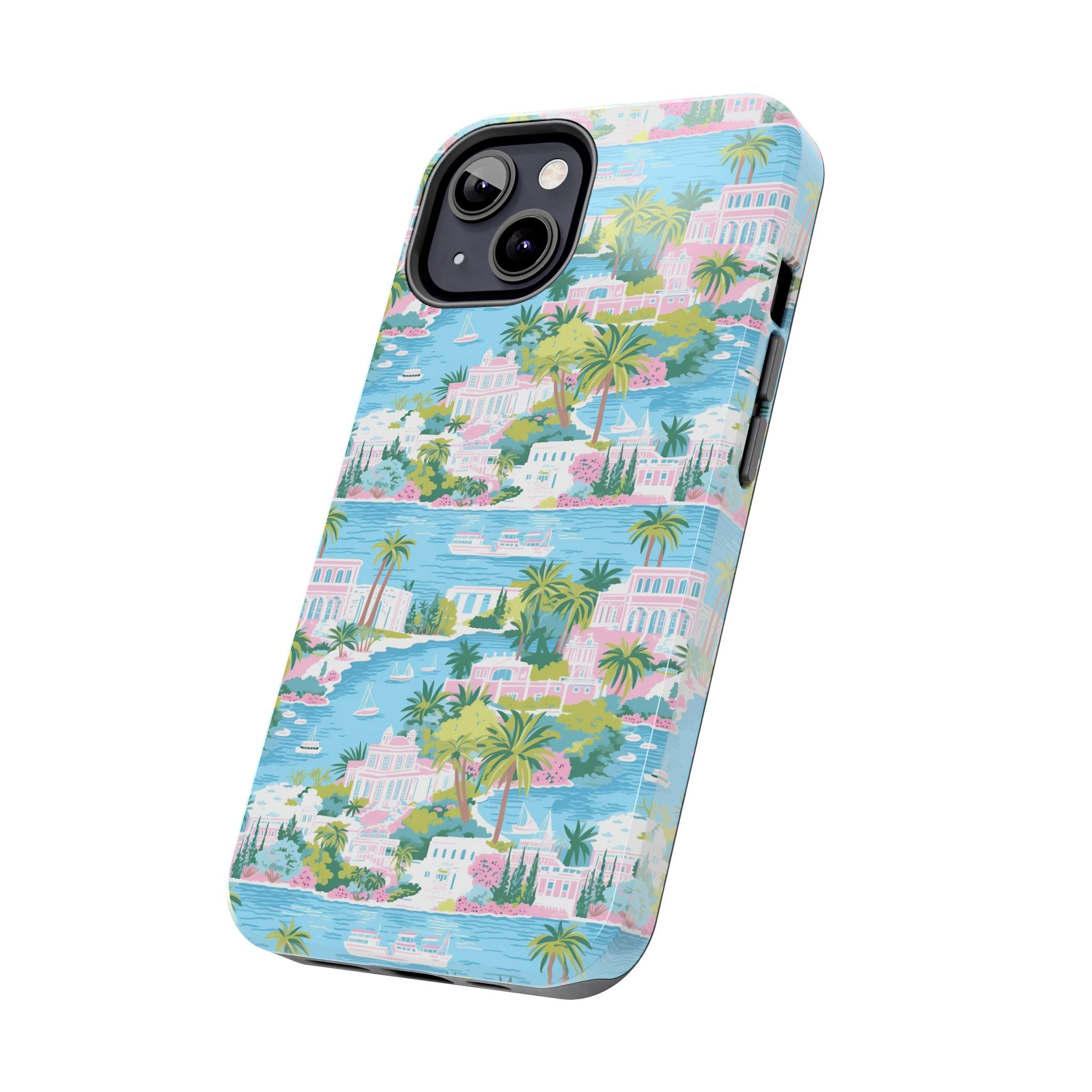 Greek Island - Tropical Phone Cases - Durable Phone Covers, Summer Vibes, Beach-Themed Accessories, Perfect Gift for Travelers
