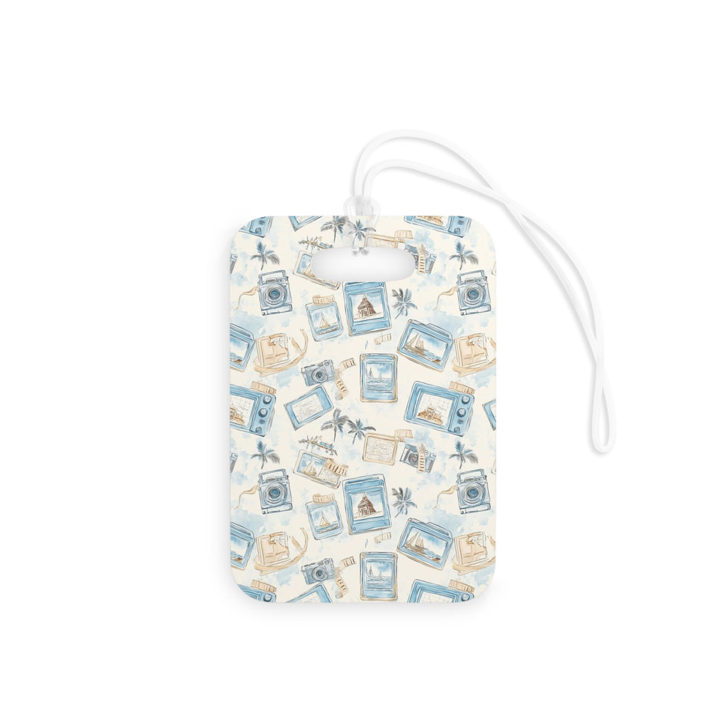 Vintage Vacay Luggage Tag, Travel Accessories, Luggage, Vacation must have, Beach Vacation Supplies