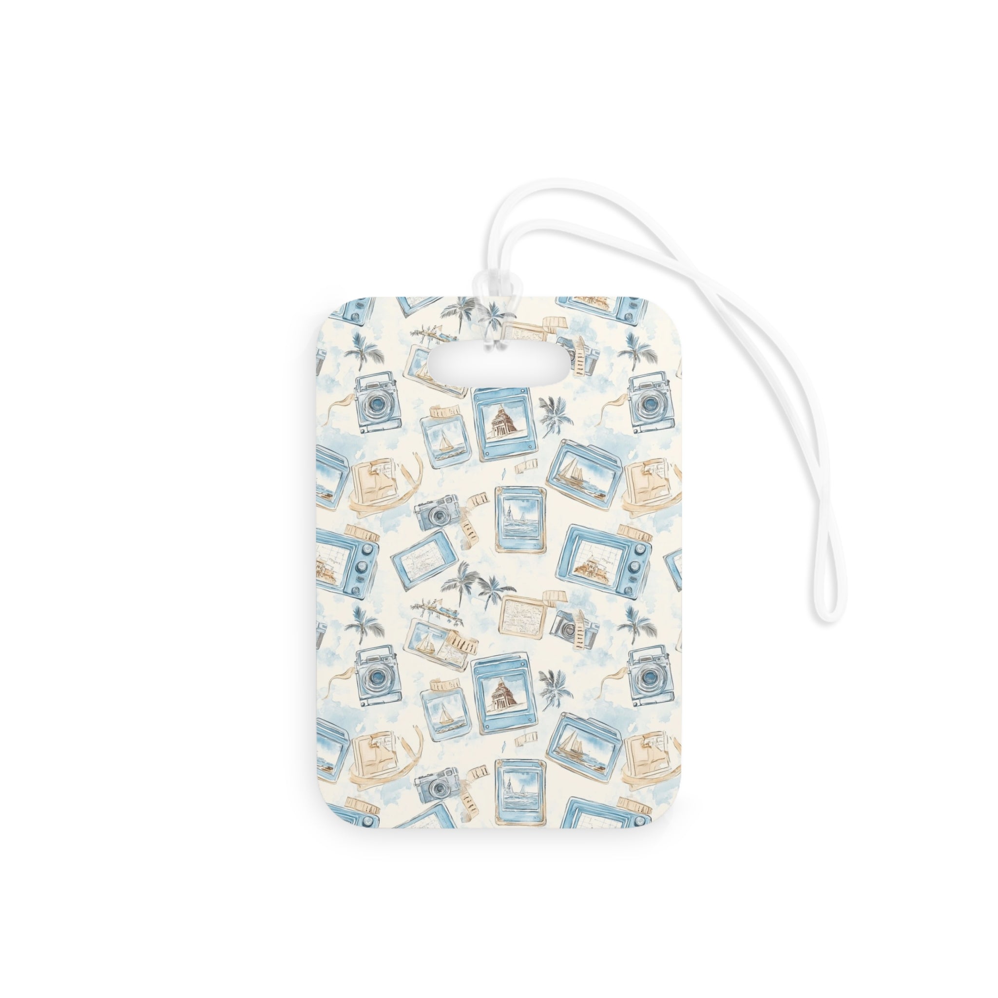 Vintage Vacay Luggage Tag, Travel Accessories, Luggage, Vacation must have, Beach Vacation Supplies