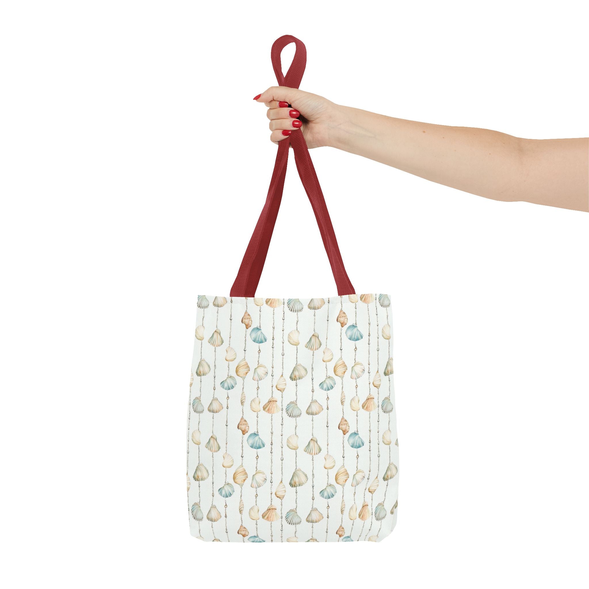 Seashell Lovers- Chic Patterns Tote Bag, Stylish Handbag, Reusable Shopping Tote, Beach Bag, Gift for Her, Eco-Friendly Bag, Casual Purse
