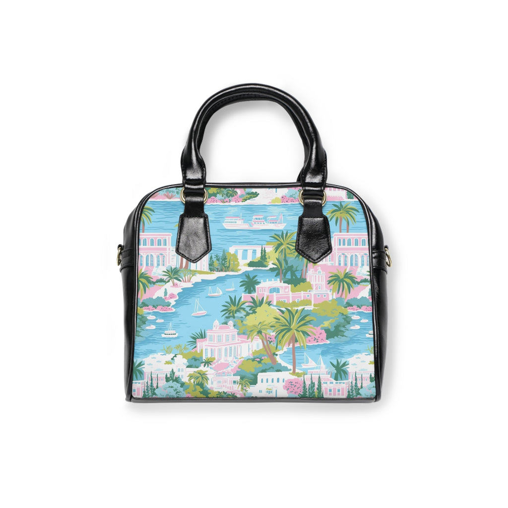 Greek Island - Tropical Shoulder Handbag – Perfect for Summer Adventures, Beach Days, and Stylish Outings, Feminine, Practical, Trendy, Chic, [...]