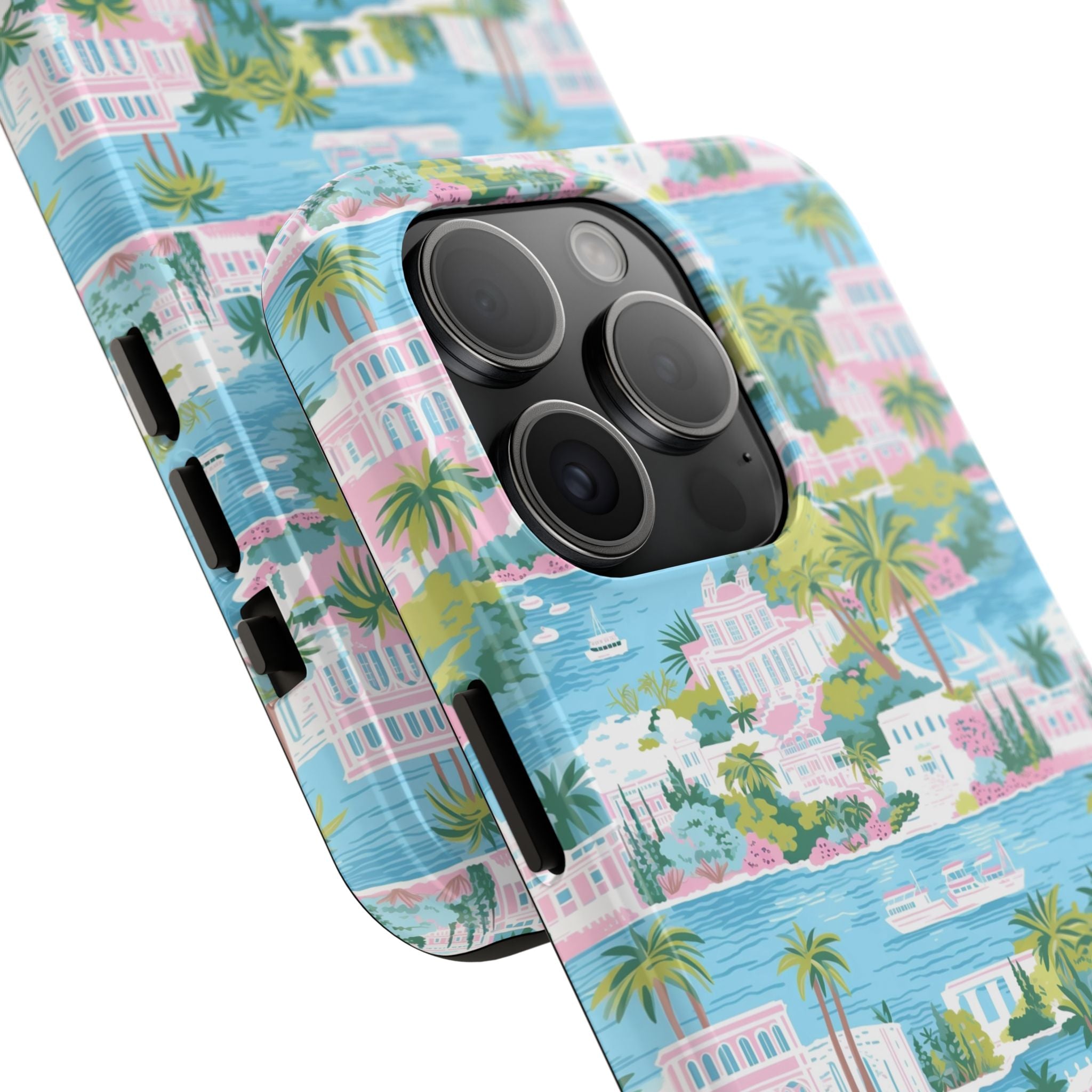 Greek Island - Tropical Phone Cases - Durable Phone Covers, Summer Vibes, Beach-Themed Accessories, Perfect Gift for Travelers