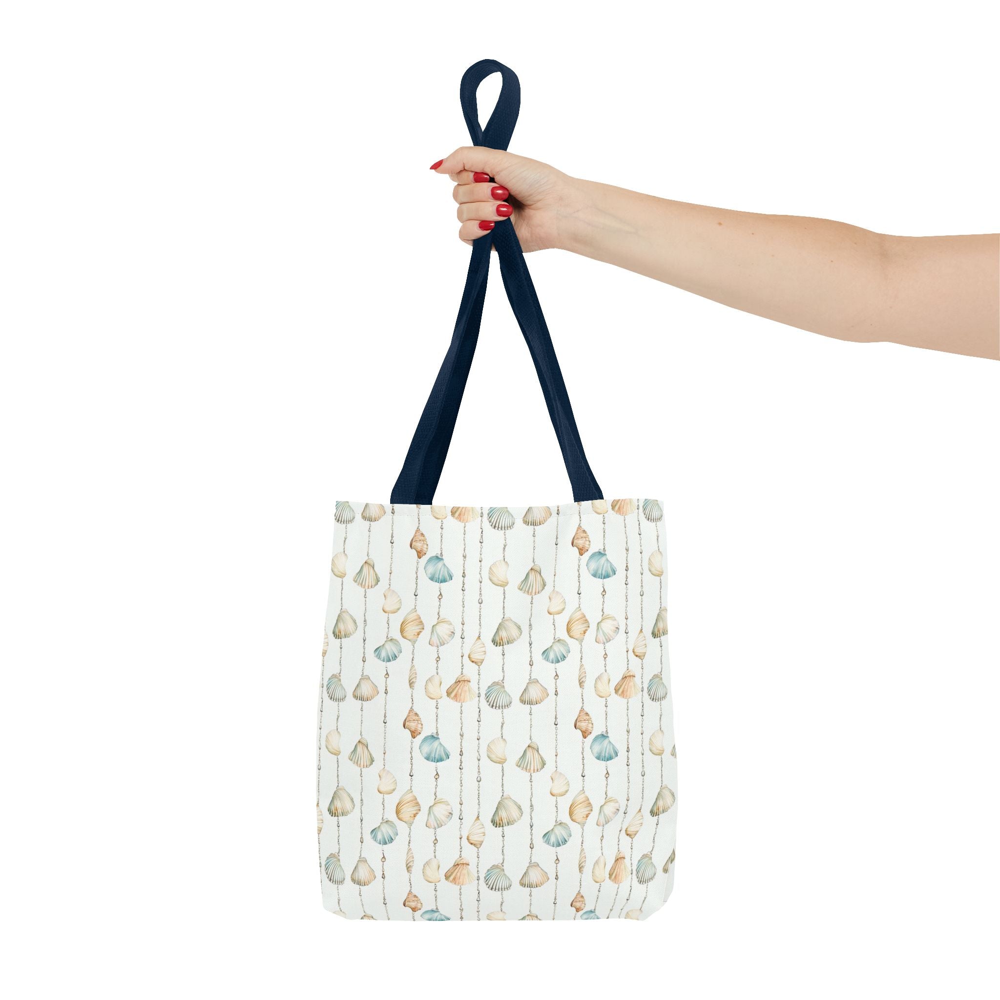 Seashell Lovers- Chic Patterns Tote Bag, Stylish Handbag, Reusable Shopping Tote, Beach Bag, Gift for Her, Eco-Friendly Bag, Casual Purse