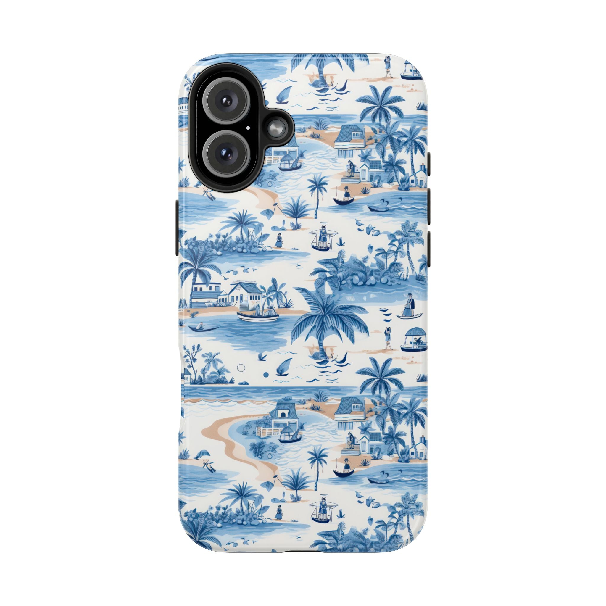 Tropical Blue- Paradise Phone Case - Durable Phone Cover for Beach Lovers, Summer Vibes, Vacation Ready, Gift for Him or Her, Unique Phone [...]