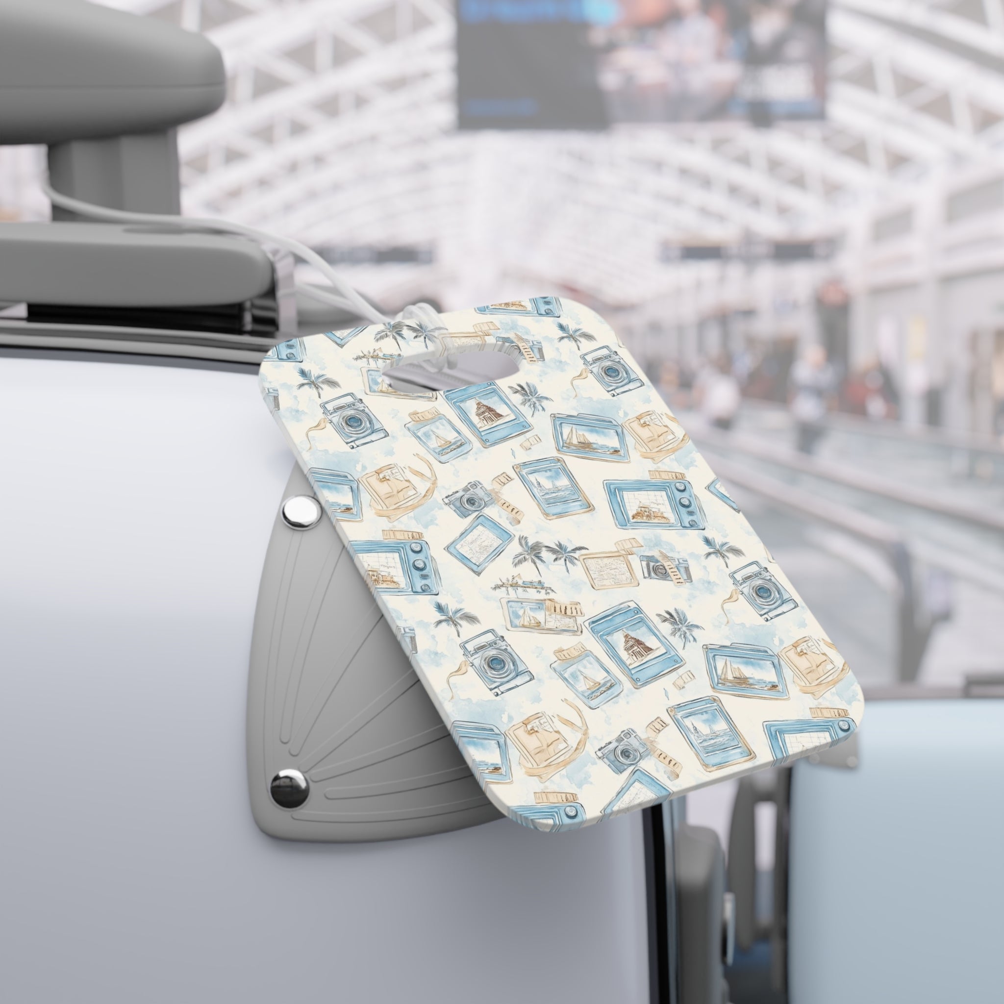 Vintage Vacay Luggage Tag, Travel Accessories, Luggage, Vacation must have, Beach Vacation Supplies