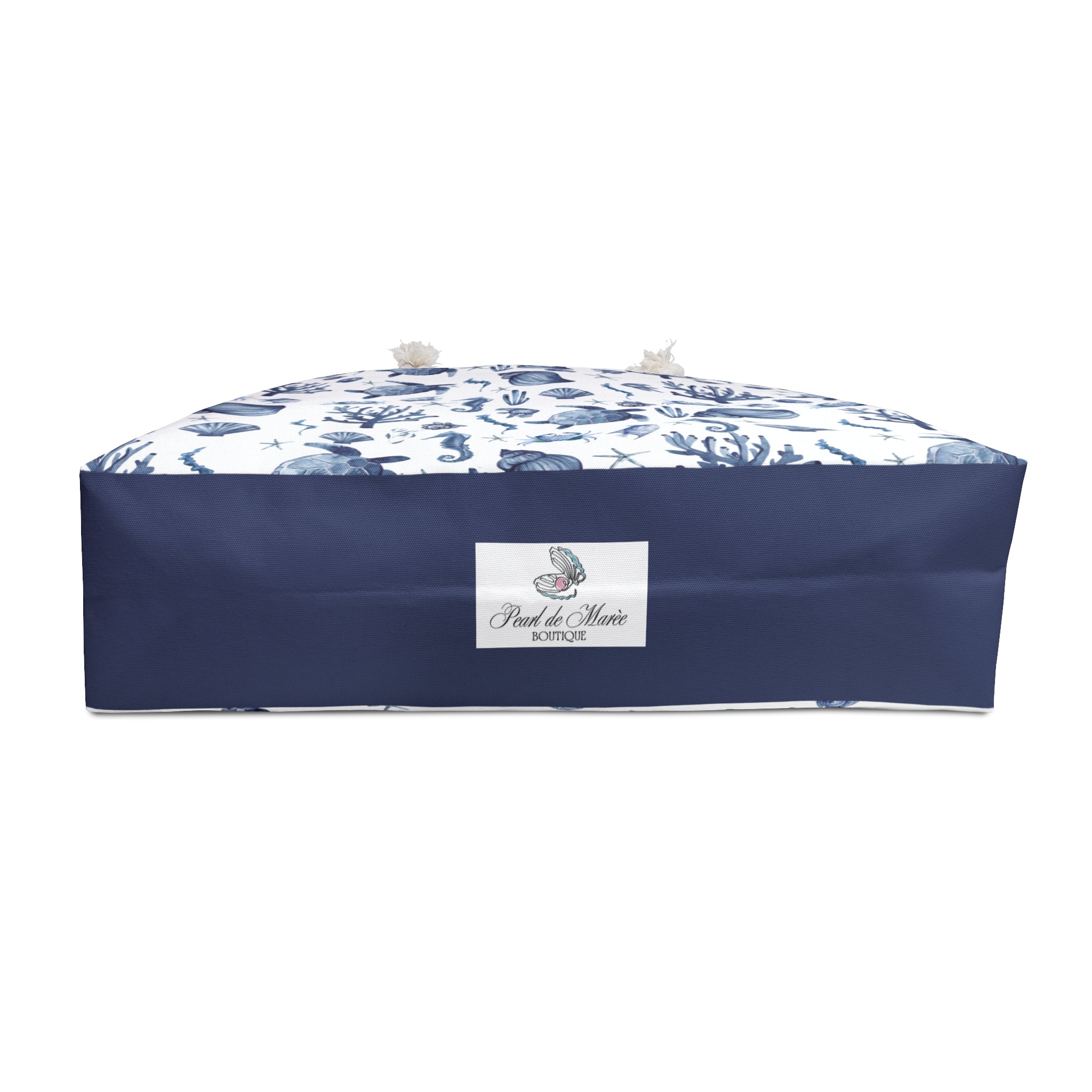 Deep Blue Sea- Weekender Tote Bag, Sea life tote, coastal tote bag