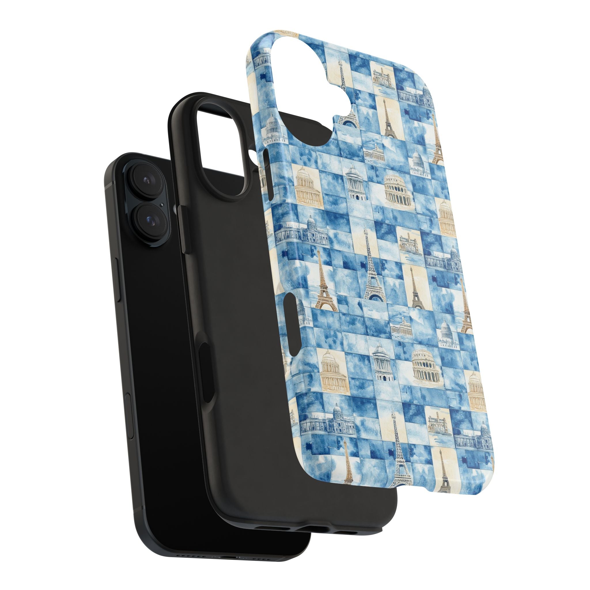 Europe- Travel-Inspired Tough Phone Case | Paris, Architecture Design, Durable Phone Cover, Gift for Travelers, Unique Cell Phone Accessory