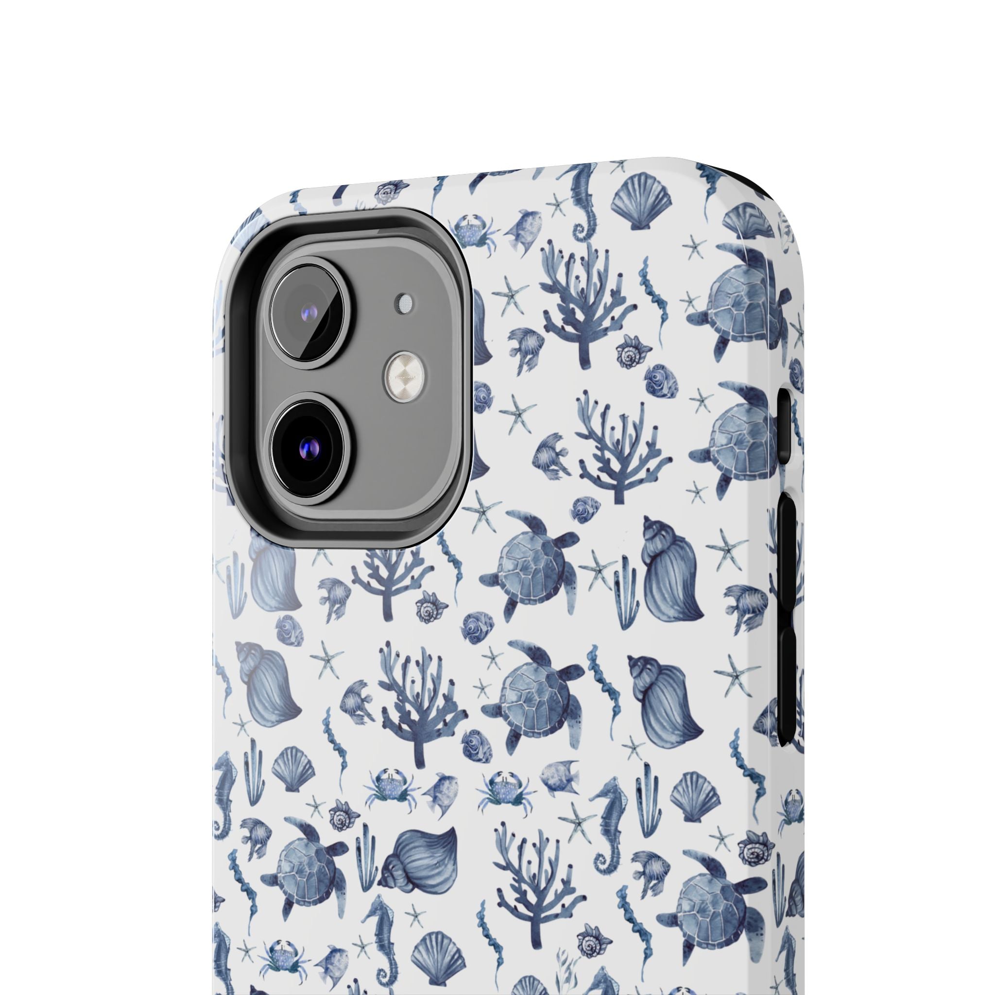 Deep Blue Sea - Ocean-Inspired Tough Phone Cases, Coastal Decor, Beach Lover's Accessory, Ideal Gift, Marine Life Design, Durable Protection