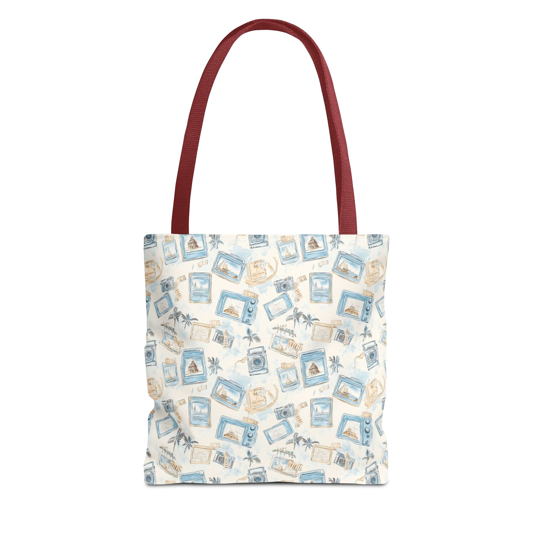 Vintage Vacay- Beach Vibes Tote Bag, Ocean Tote, Summer Accessories, Vacation Ready Bag, Coastal Shopping Bag, Gift for Travelers