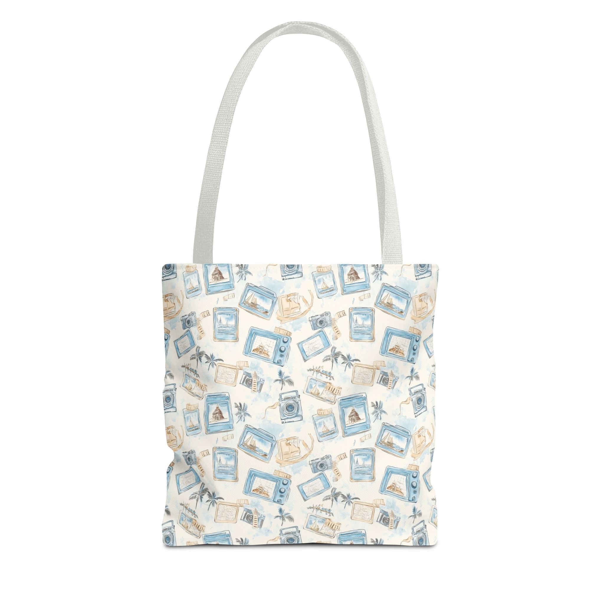 Vintage Vacay- Beach Vibes Tote Bag, Ocean Tote, Summer Accessories, Vacation Ready Bag, Coastal Shopping Bag, Gift for Travelers