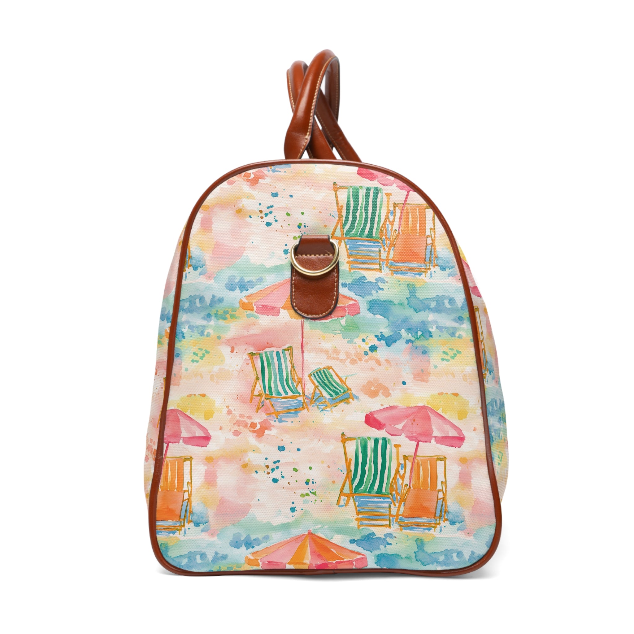 Beach Vibes - Waterproof Travel Bag for Beach Lovers, Stylish Duffle for Weekend Getaways, Ideal for Summer Vacations, Perfect Gift for Travelers, [...]