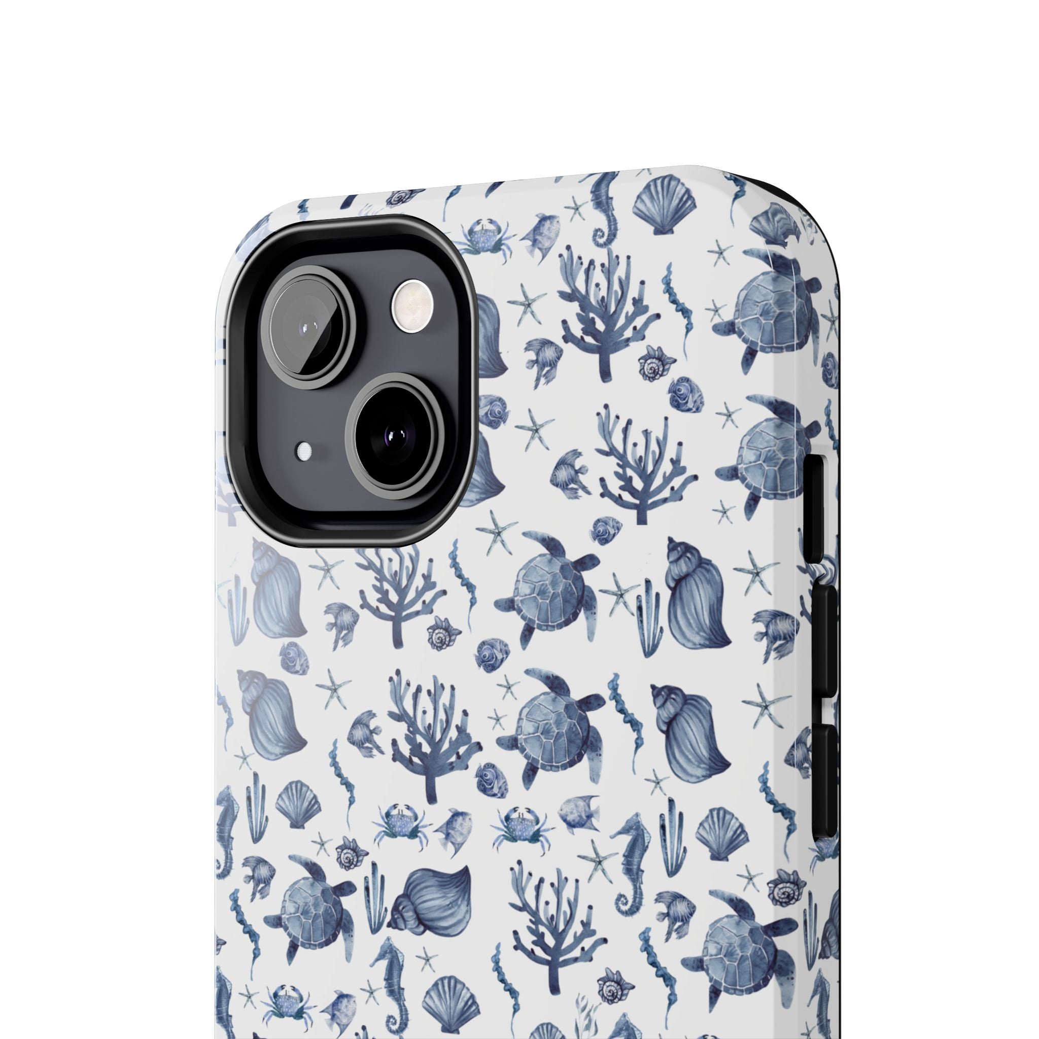 Deep Blue Sea - Ocean-Inspired Tough Phone Cases, Coastal Decor, Beach Lover's Accessory, Ideal Gift, Marine Life Design, Durable Protection