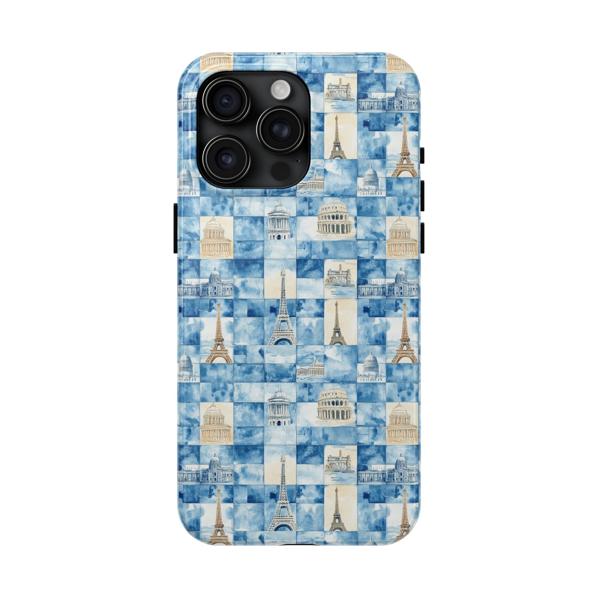 Europe- Travel-Inspired Tough Phone Case | Paris, Architecture Design, Durable Phone Cover, Gift for Travelers, Unique Cell Phone Accessory