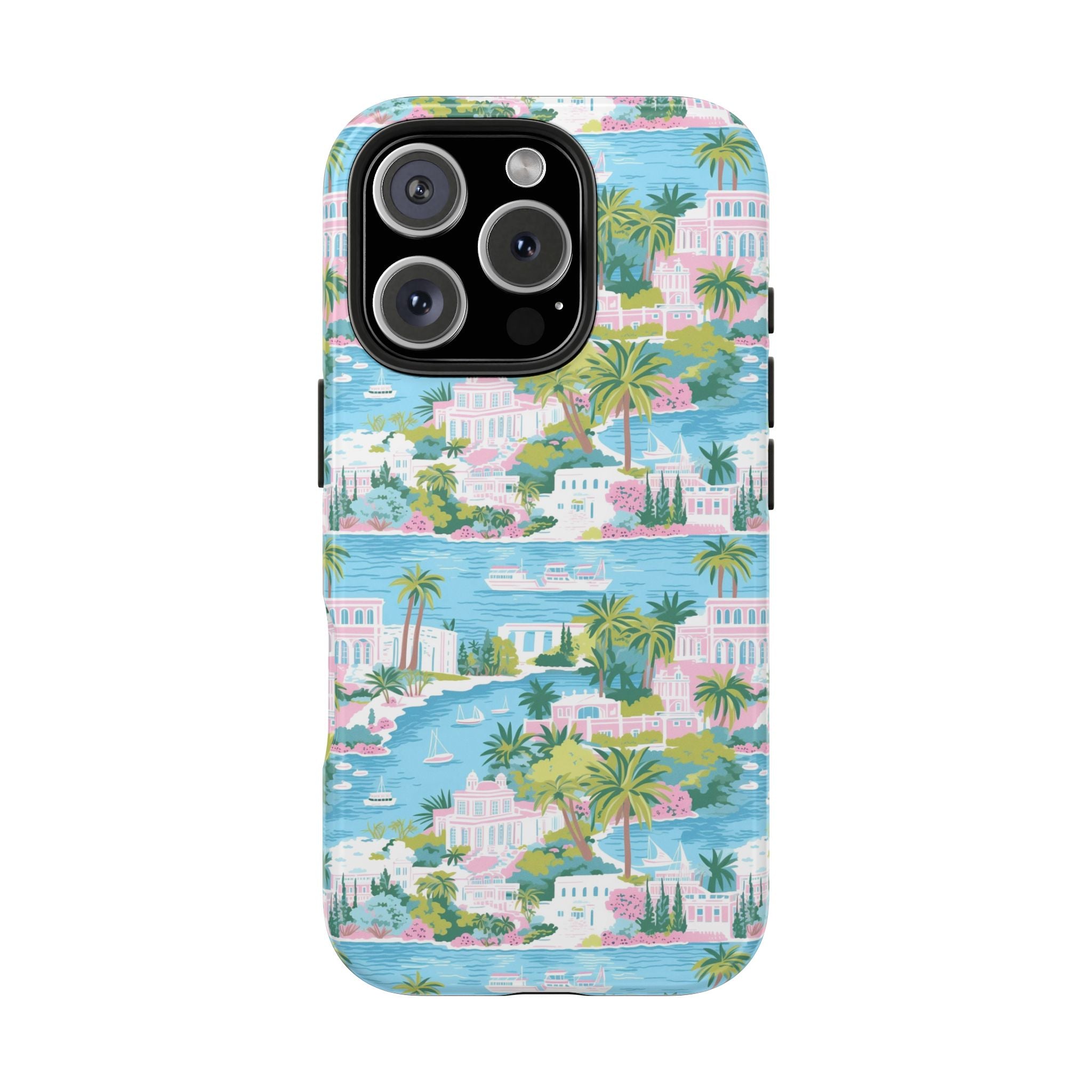 Greek Island - Tropical Phone Cases - Durable Phone Covers, Summer Vibes, Beach-Themed Accessories, Perfect Gift for Travelers