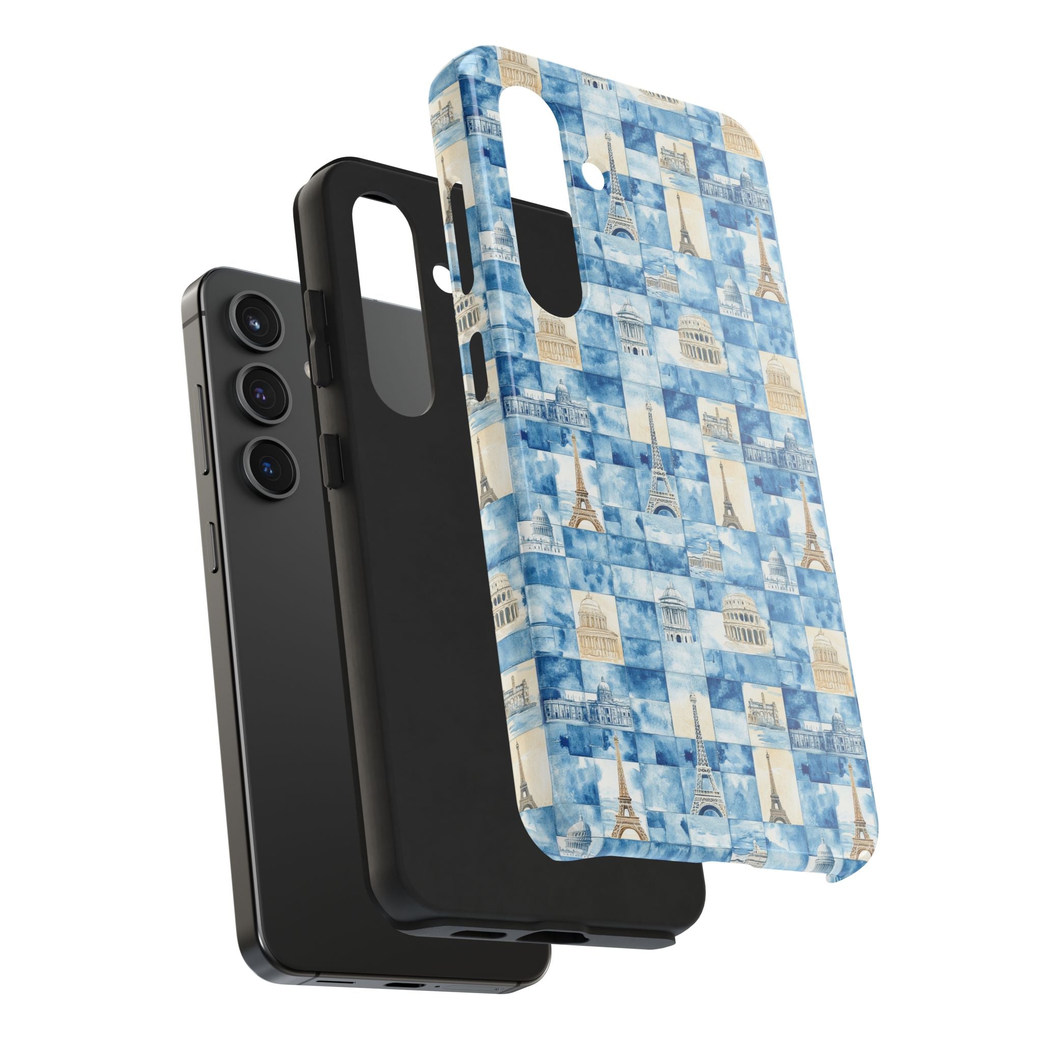 Europe- Travel-Inspired Tough Phone Case | Paris, Architecture Design, Durable Phone Cover, Gift for Travelers, Unique Cell Phone Accessory